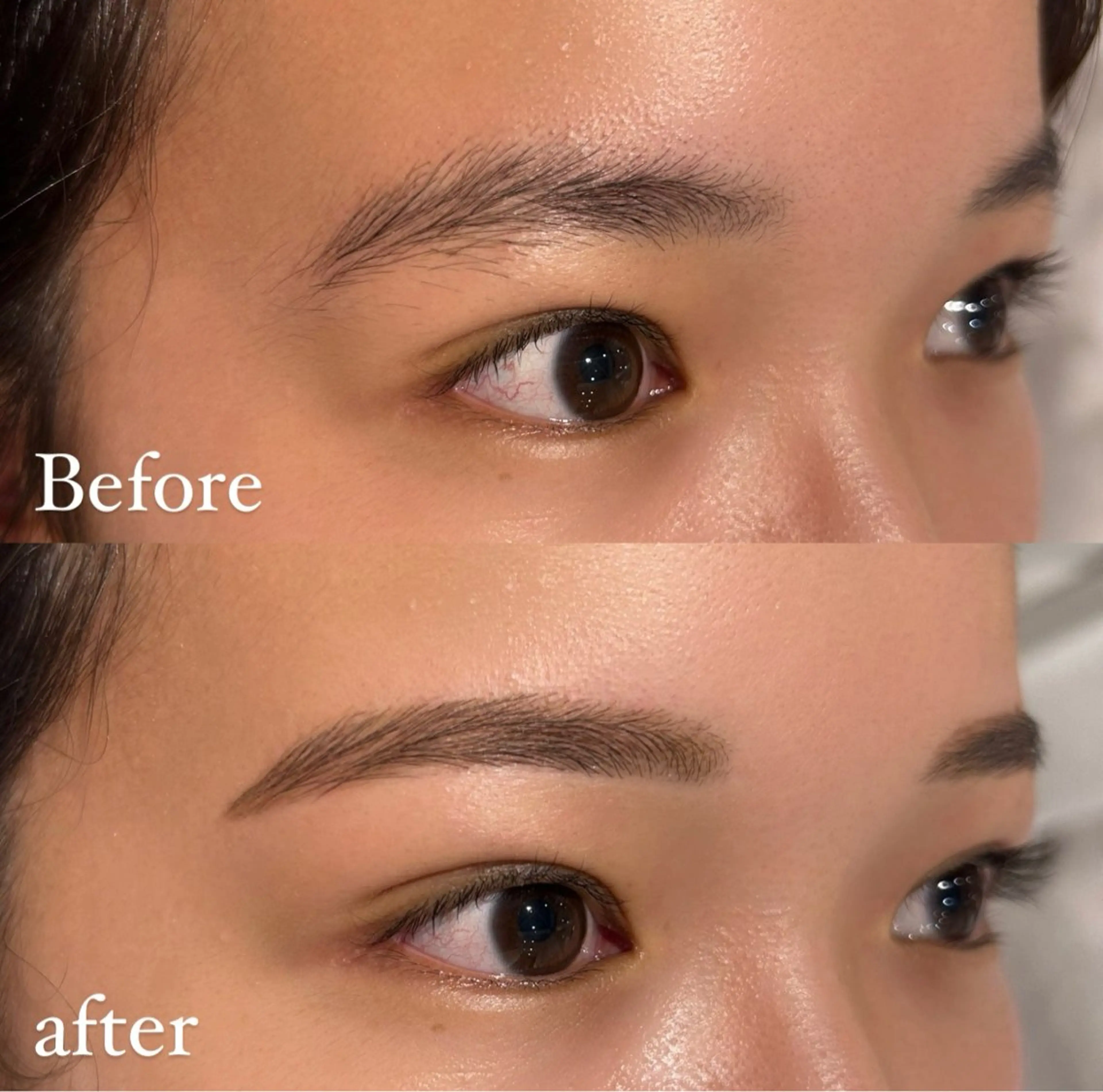 アイブロウ 似合わせカット 奥村陽花のヘアスタイル