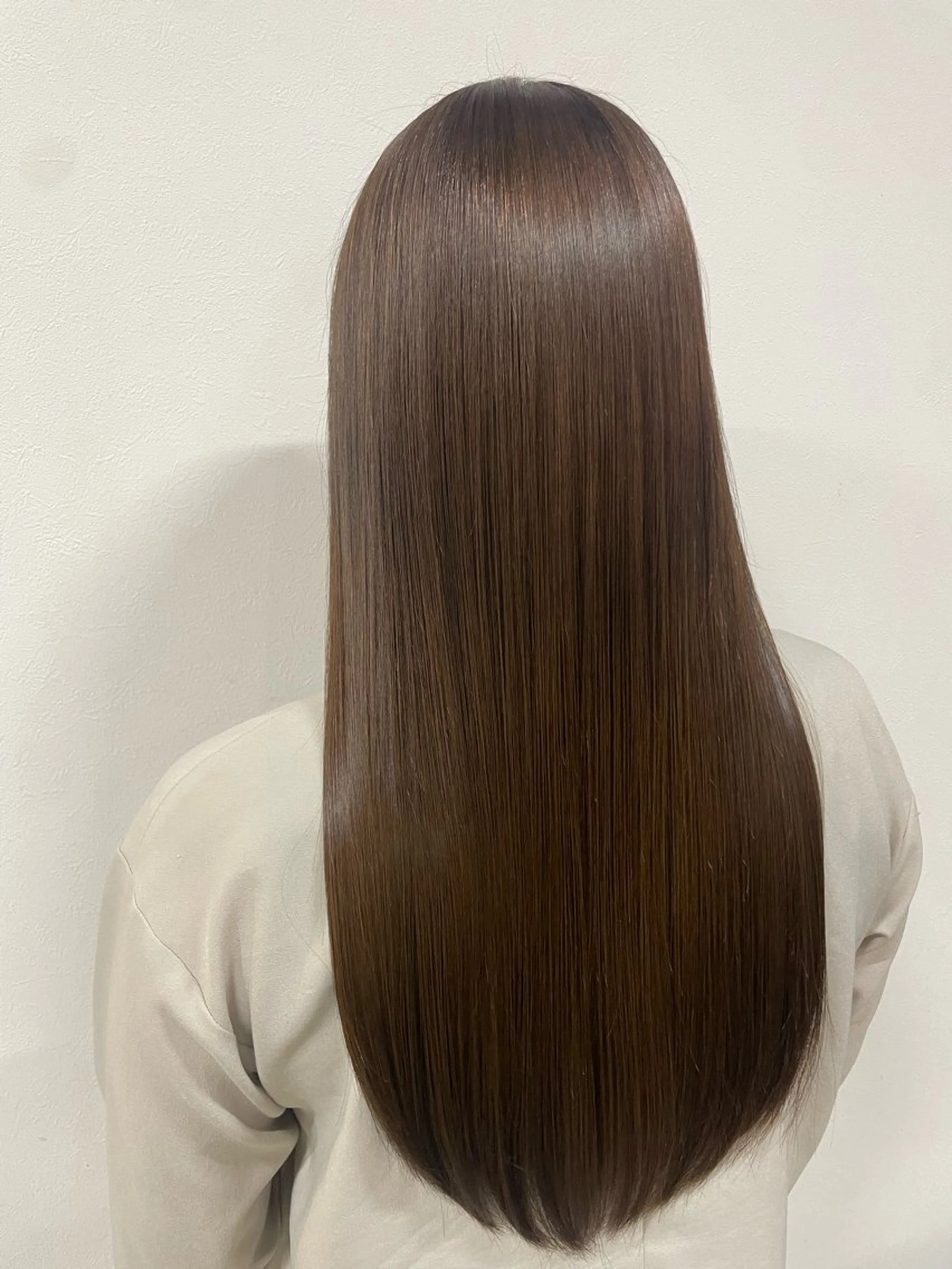 【2月限定‼️】カラー【全体ワンカラー】+トリートメント+リファウルトラファインバブル付きの写真