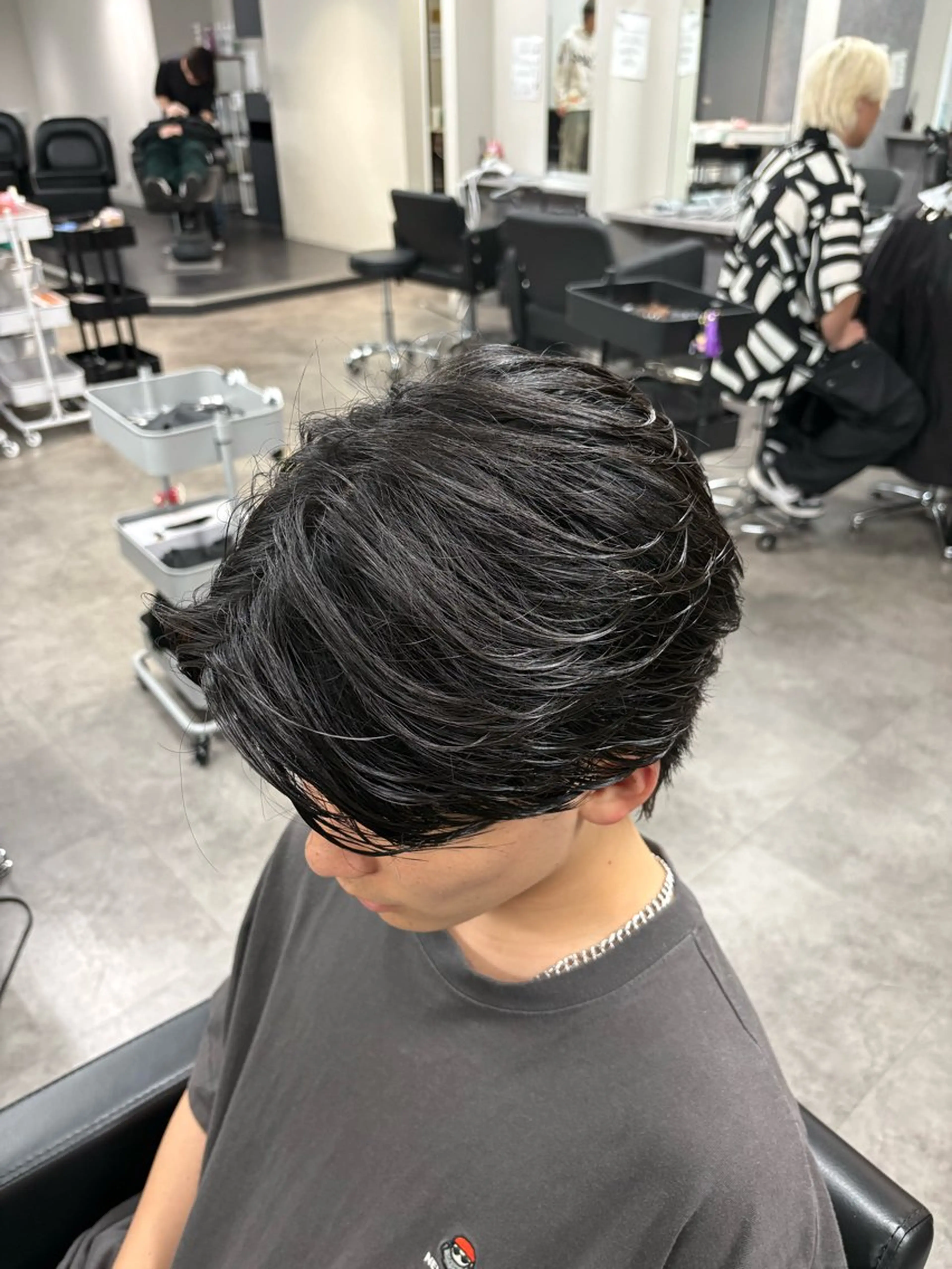 ショート カット パーマ トリートメント 💪立川No.1筋肉 美容師💪/しゅーとのヘアスタイル