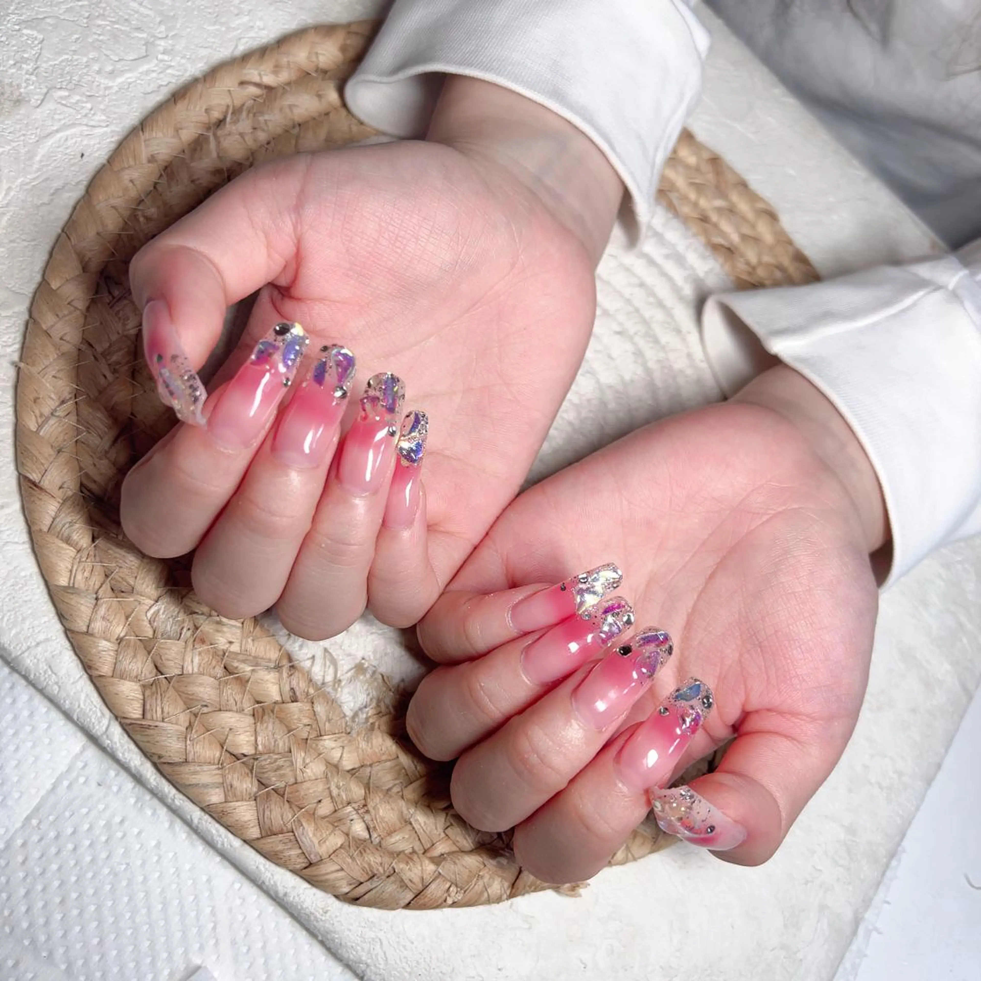 ネイル ハンドネイル M🌷nail 長さだし専門店のネイルデザイン