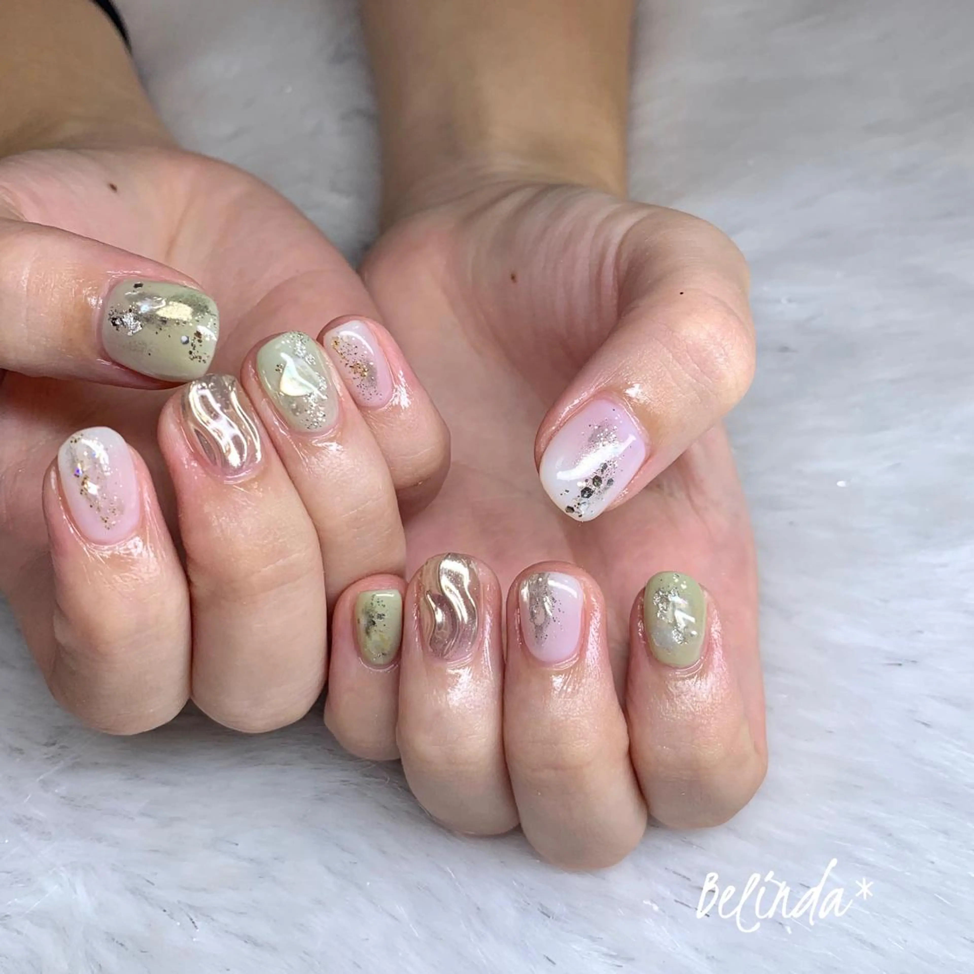 ネイル 持ち込み Belinda Nailのネイルデザイン