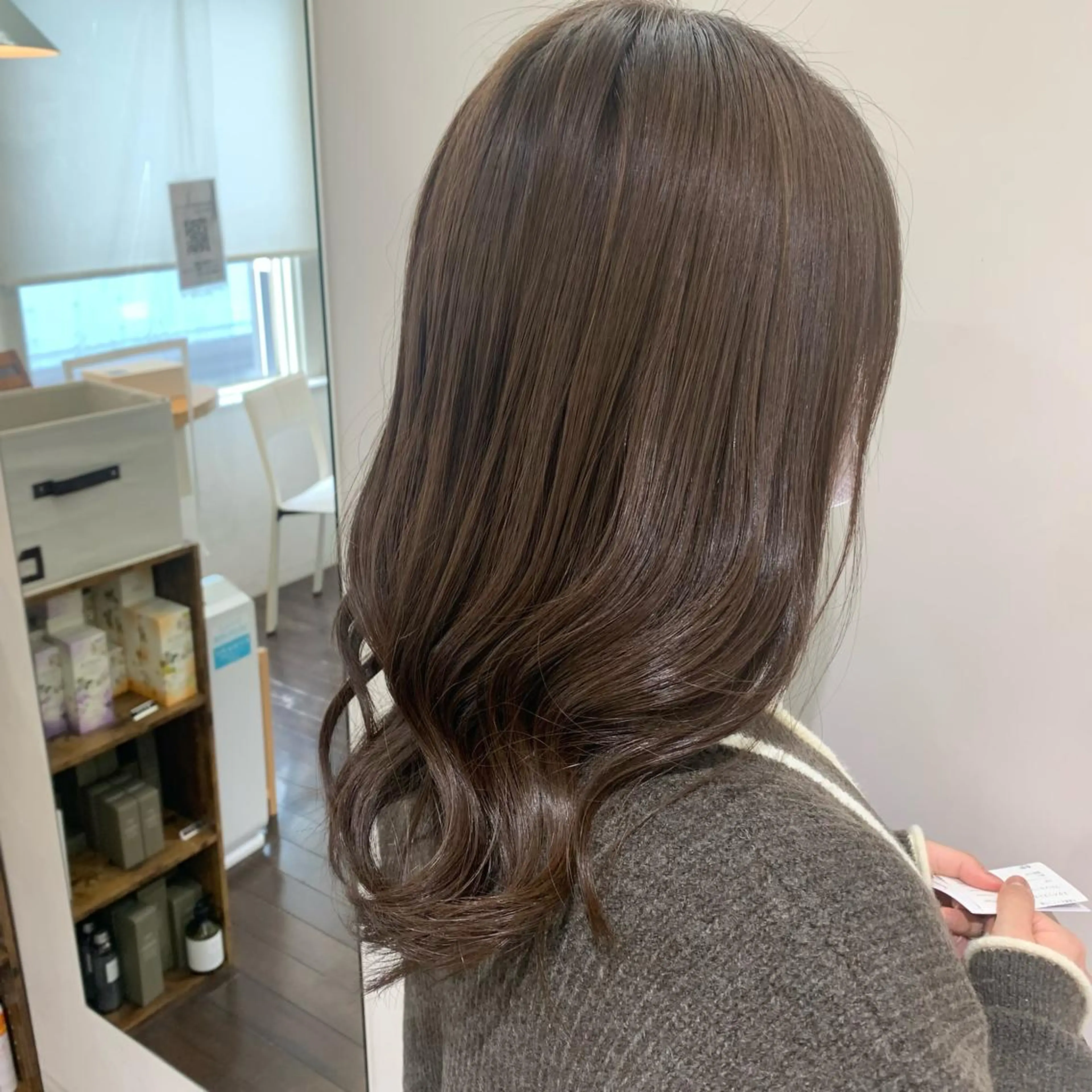 ミディアム デジタルパーマ🫧 韓国風ヘア🫧サクラのヘアスタイル