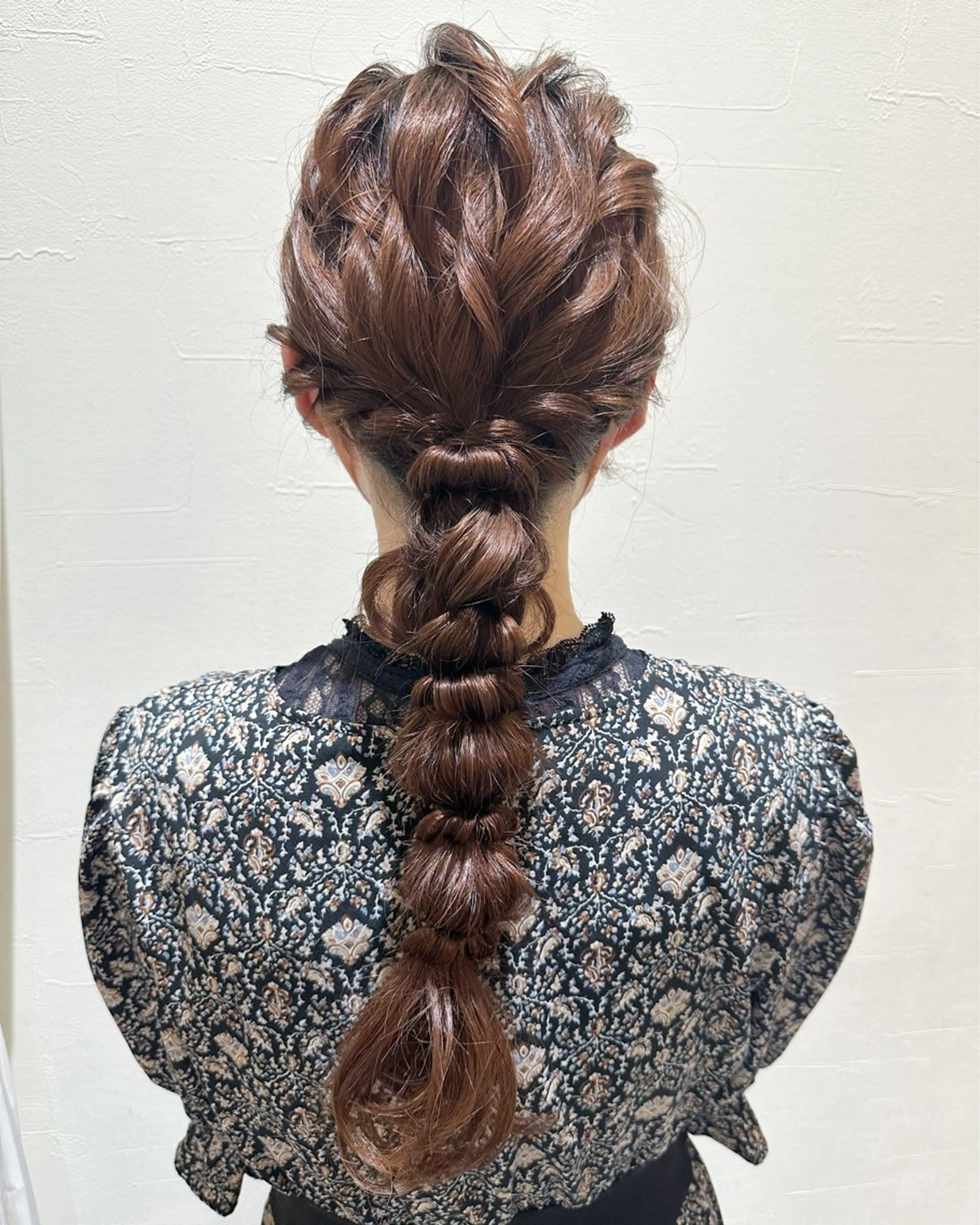 ロング ヘアアレンジ パーマ/カットモデル /mikuのヘアスタイル