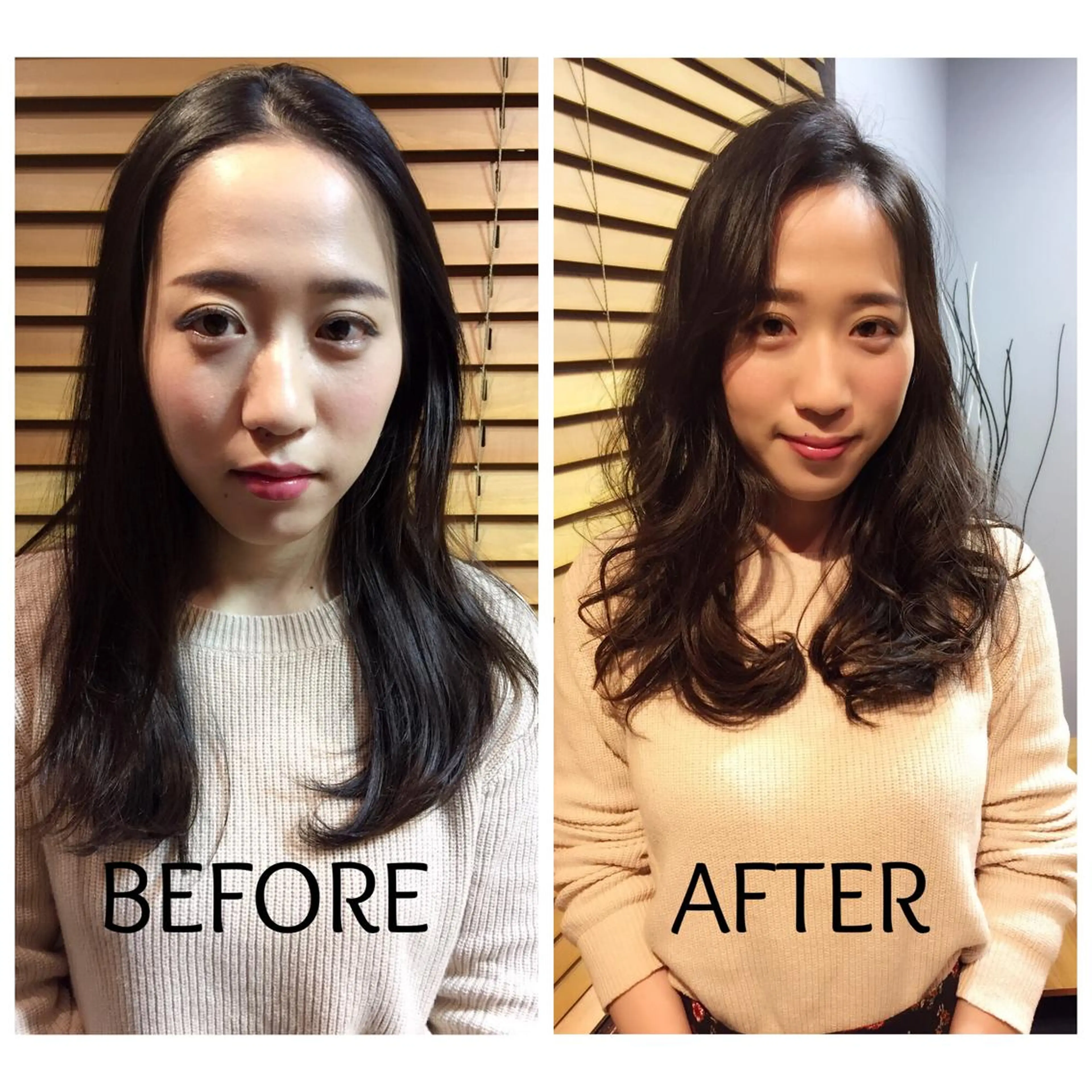 ロング かきあげバング KARITA officialのヘアスタイル
