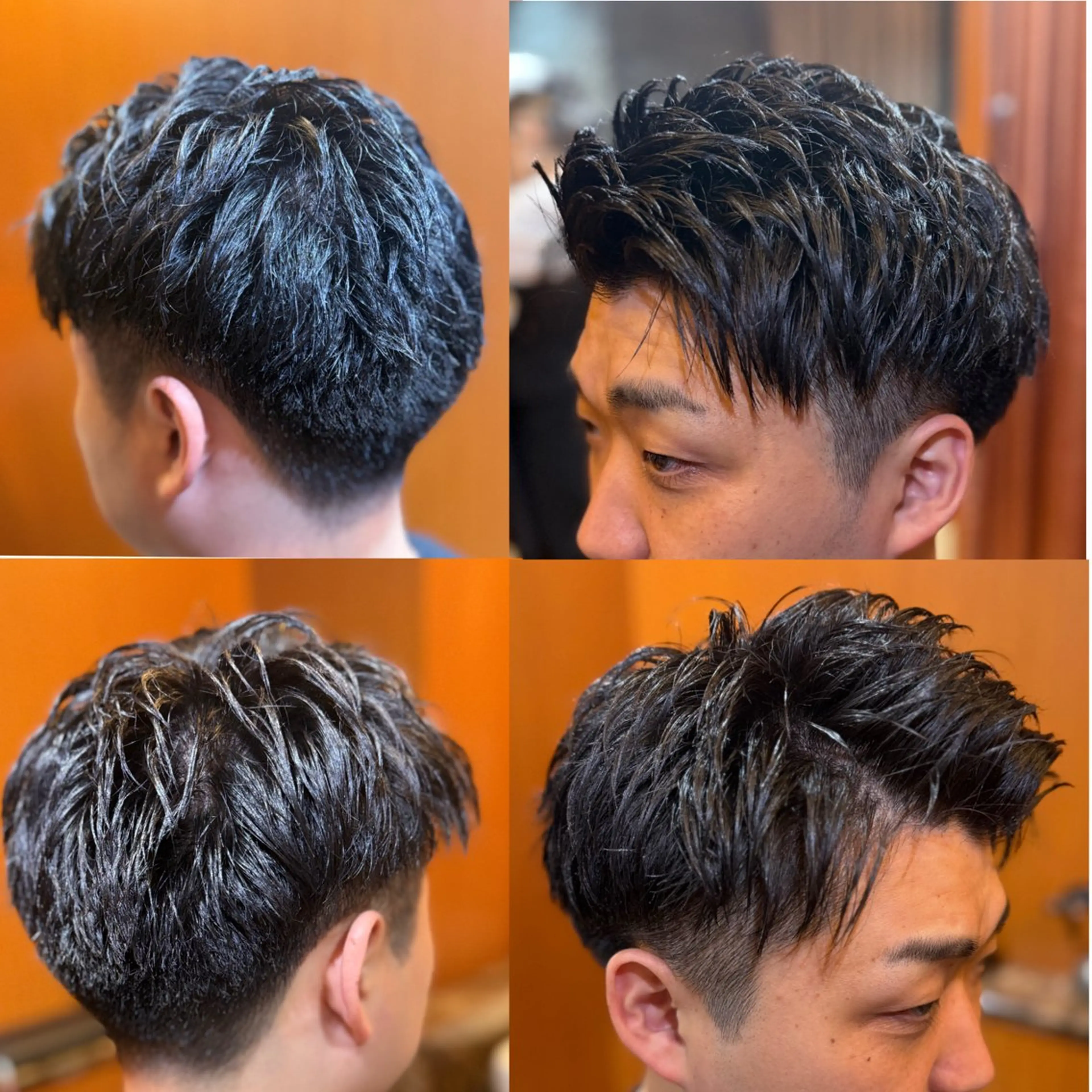 ショート メンズ 森 蒼空のヘアスタイル