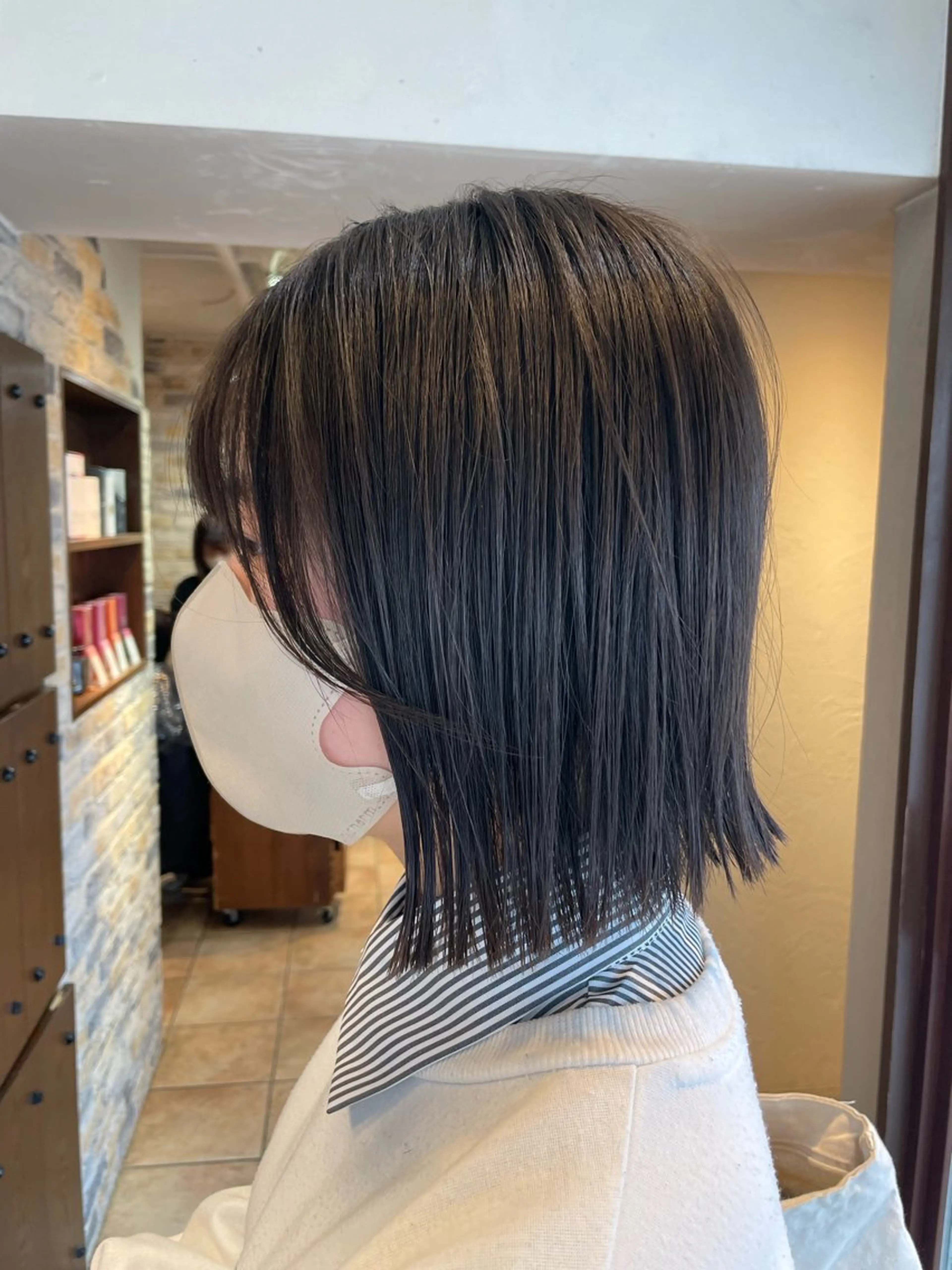 ミディアム 🌙FLYCKA ☀️縮毛矯正のヘアスタイル