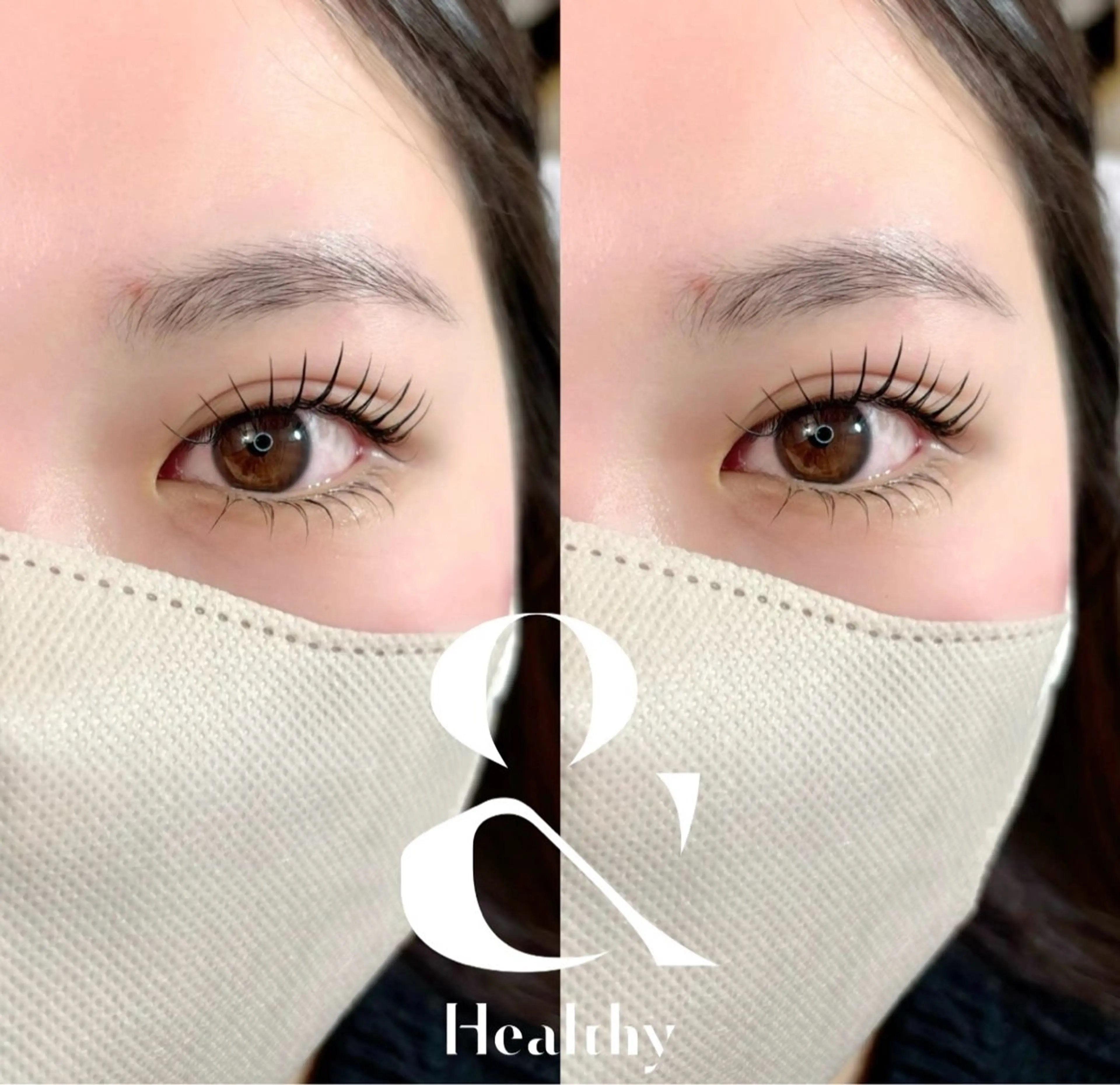 マツエク・マツパ バインドロック 束感まつ毛 フラットラッシュ 韓国風マツエク Lカール 天王寺シャルモン misakiのマツエク・マツパデザイン