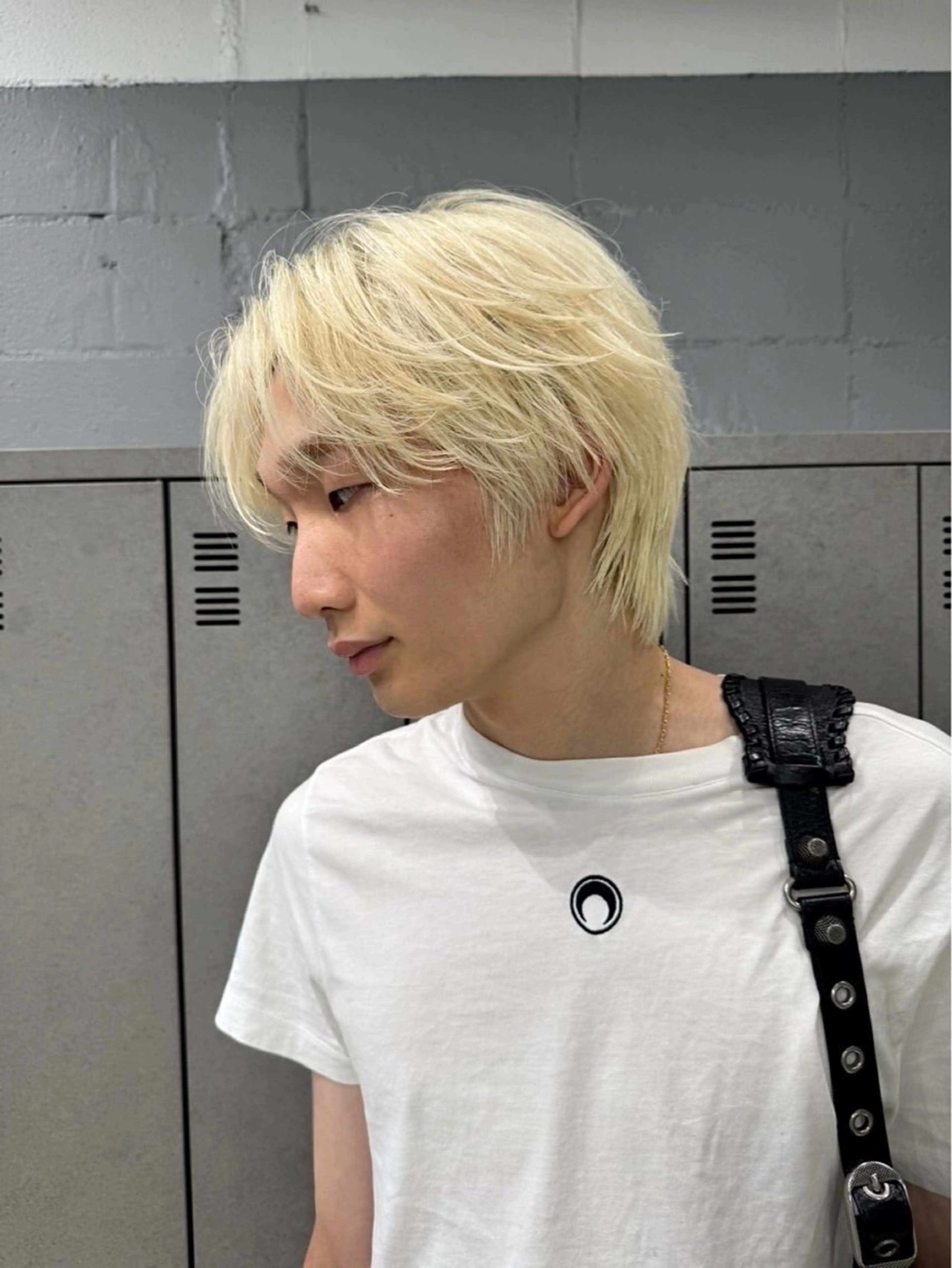 カラー メンズ カット ヘアカラー ハイトーン/パーマ/ メンズ / 櫻本🌐のヘアスタイル