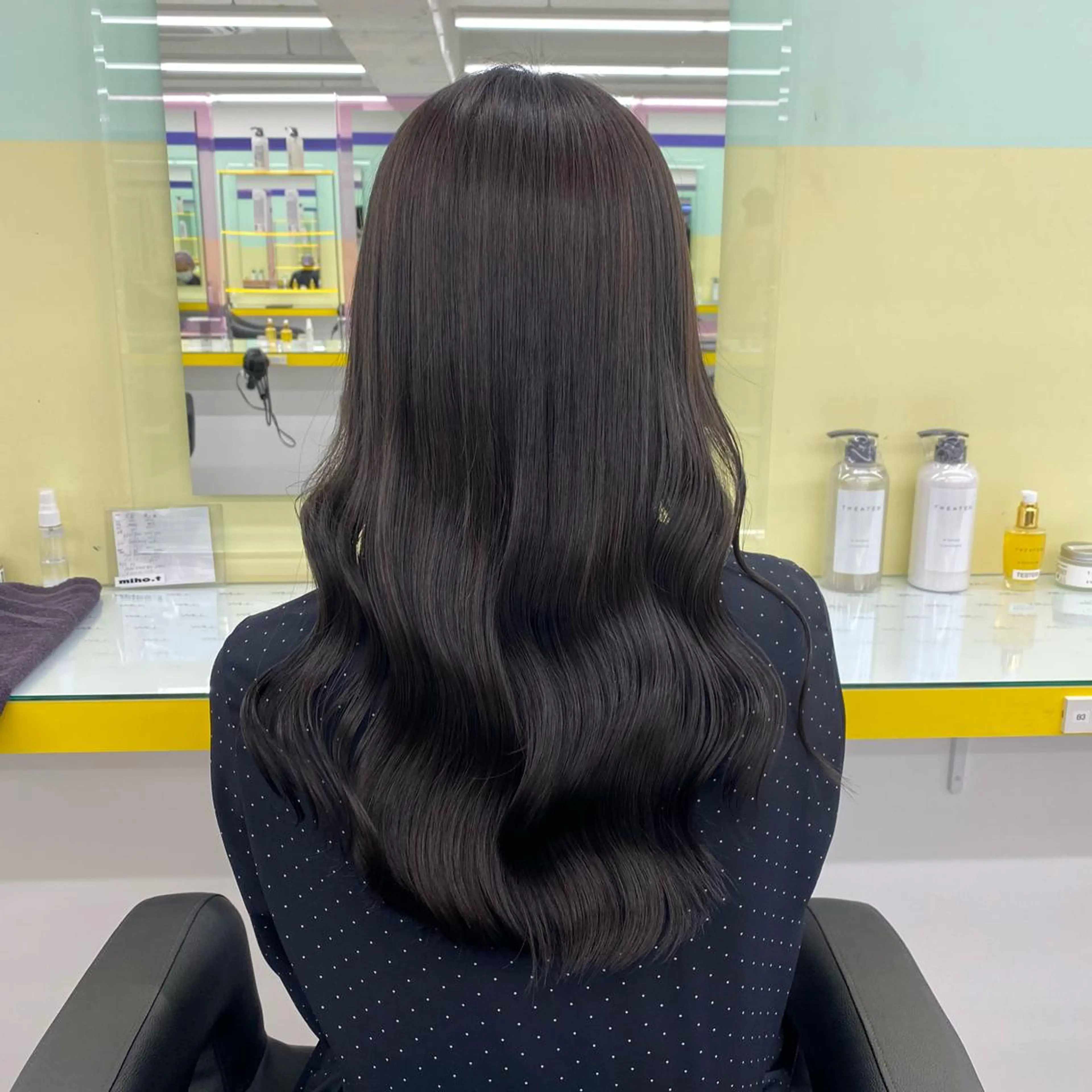 ミディアム カラー パーマ ヘアアレンジ メンズ キッズ ネイル マツエク・マツパ アイブロウ メンズブリーチ ブリーチ ブリーチなしカラー Lumo所属・💖横浜ブリーチなし 💖MIHOのヘアスタイル