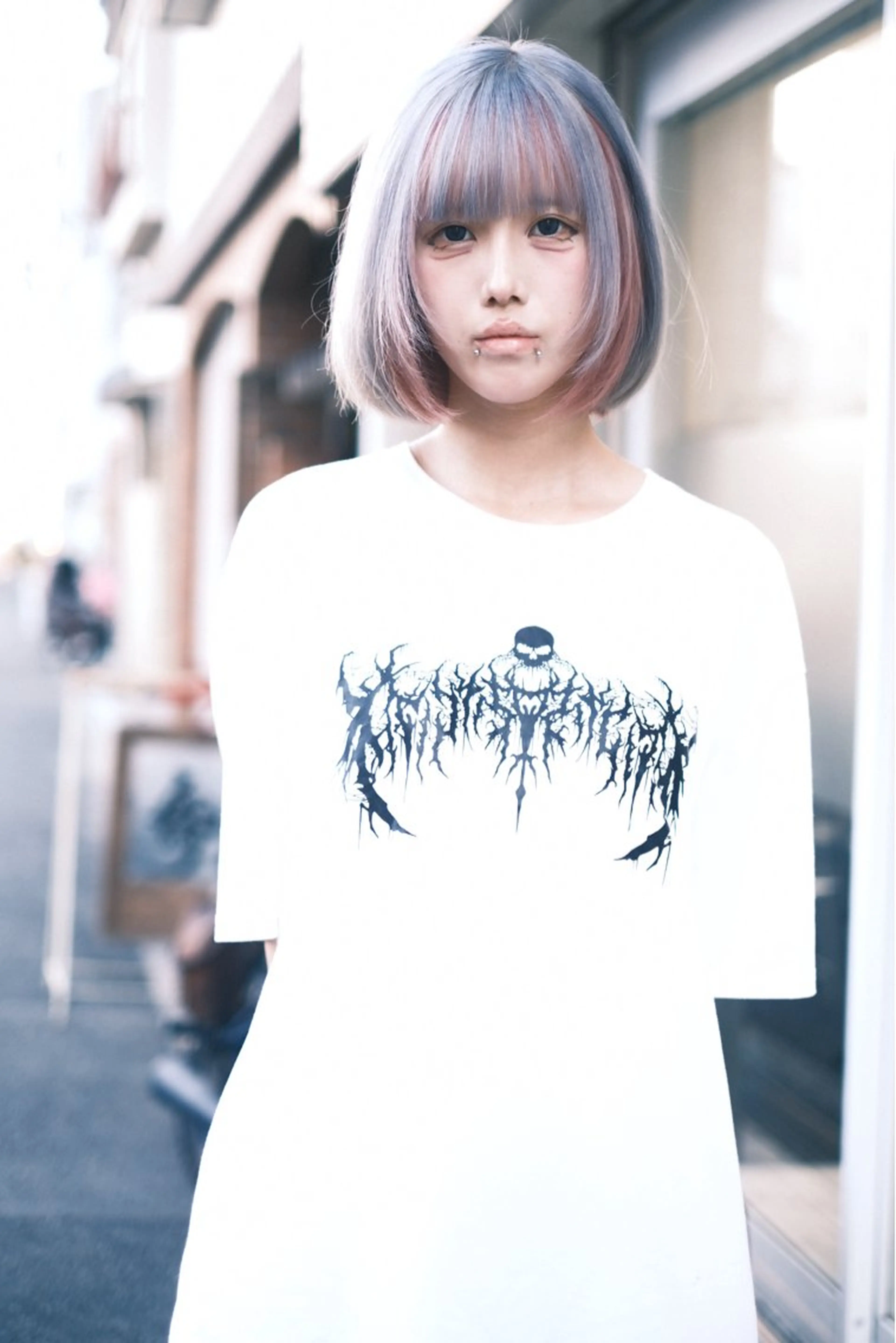 ショート カラー ヘアアレンジ ヘアカラー トリートメント 個性爆弾💣 ダブルカラー/ゆかのヘアスタイル