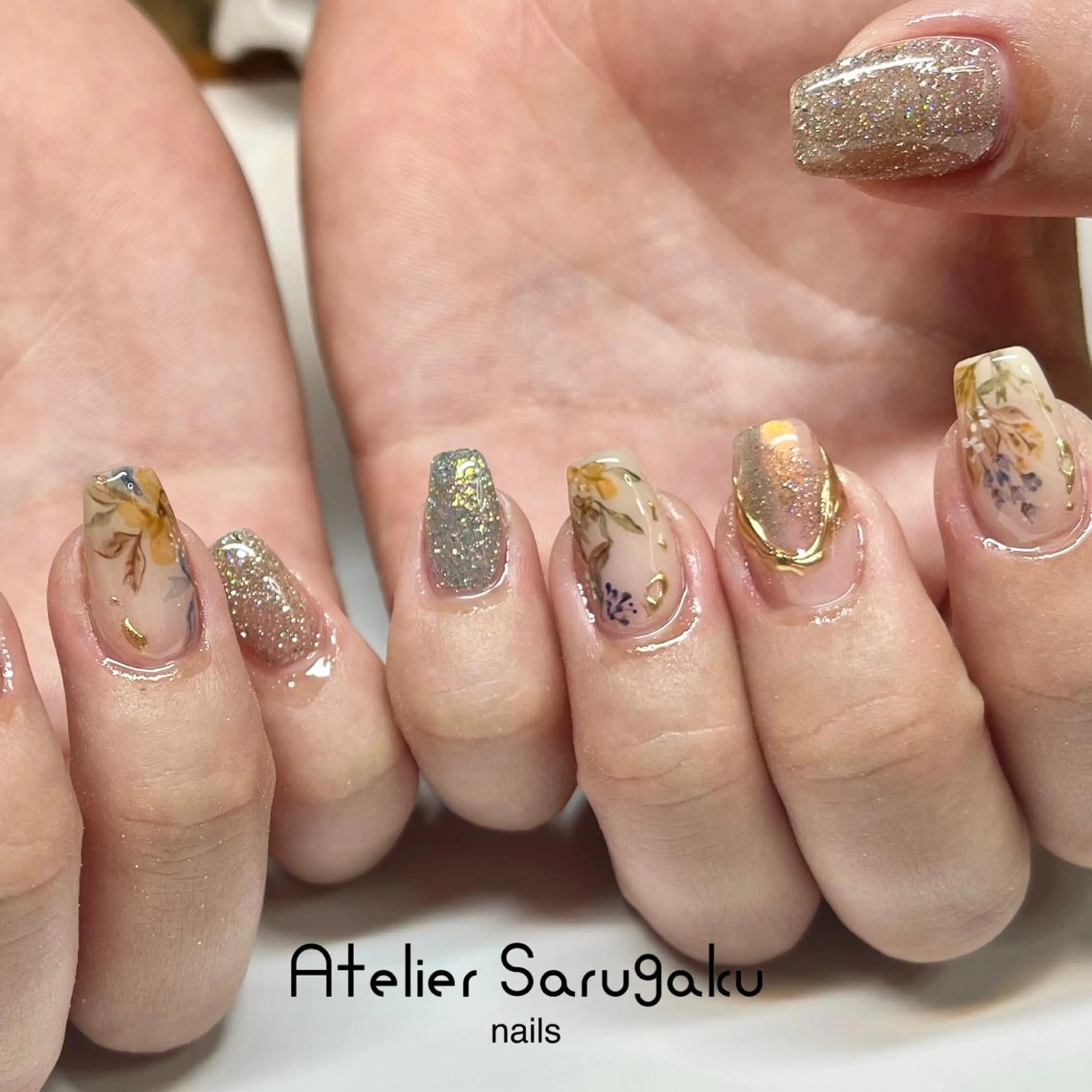 ネイル ハンドネイル 駒沢大学sususu nailのネイルデザイン