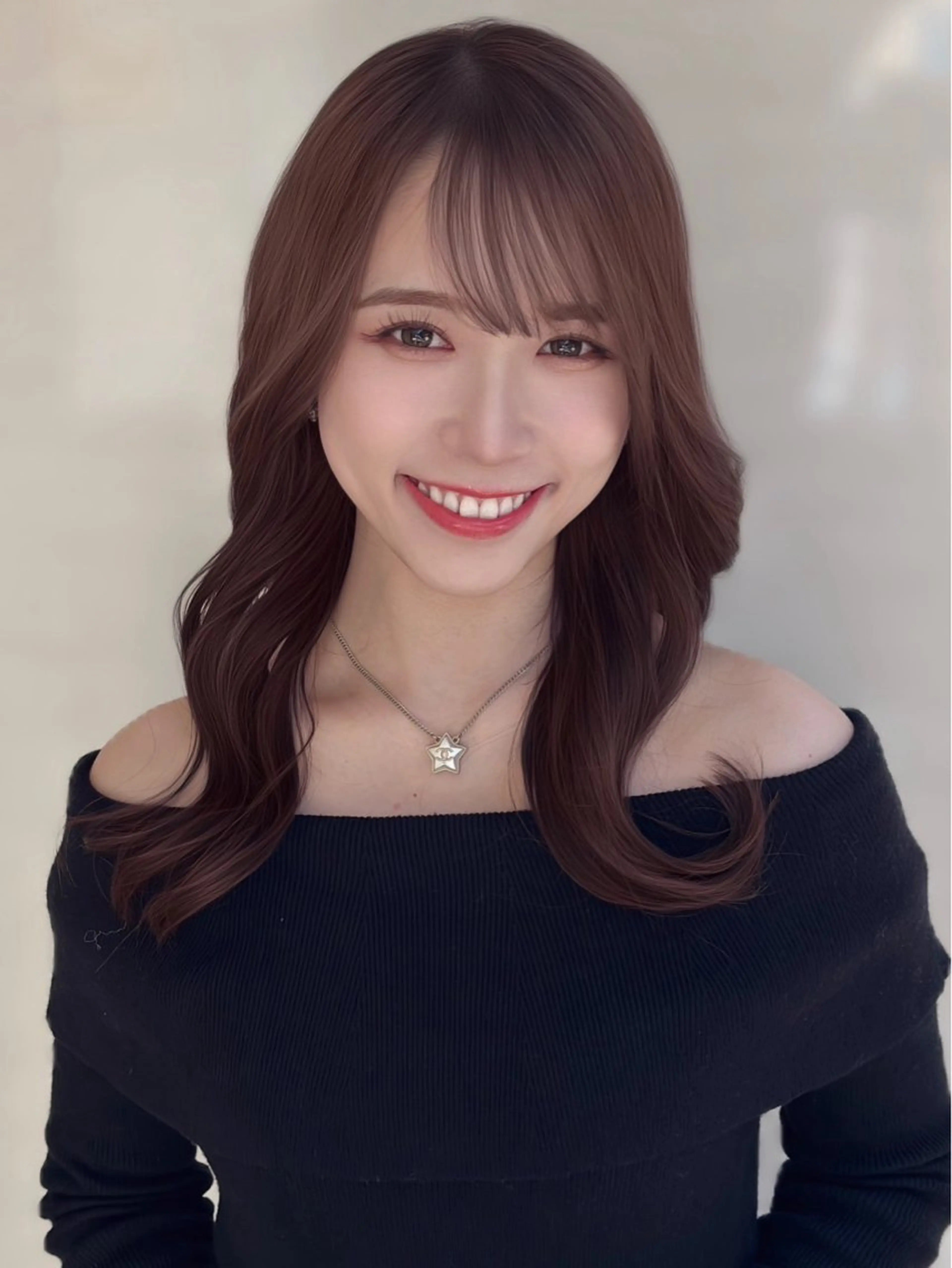 カラー たかはし ゆな豊中駅徒歩3分のヘアスタイル