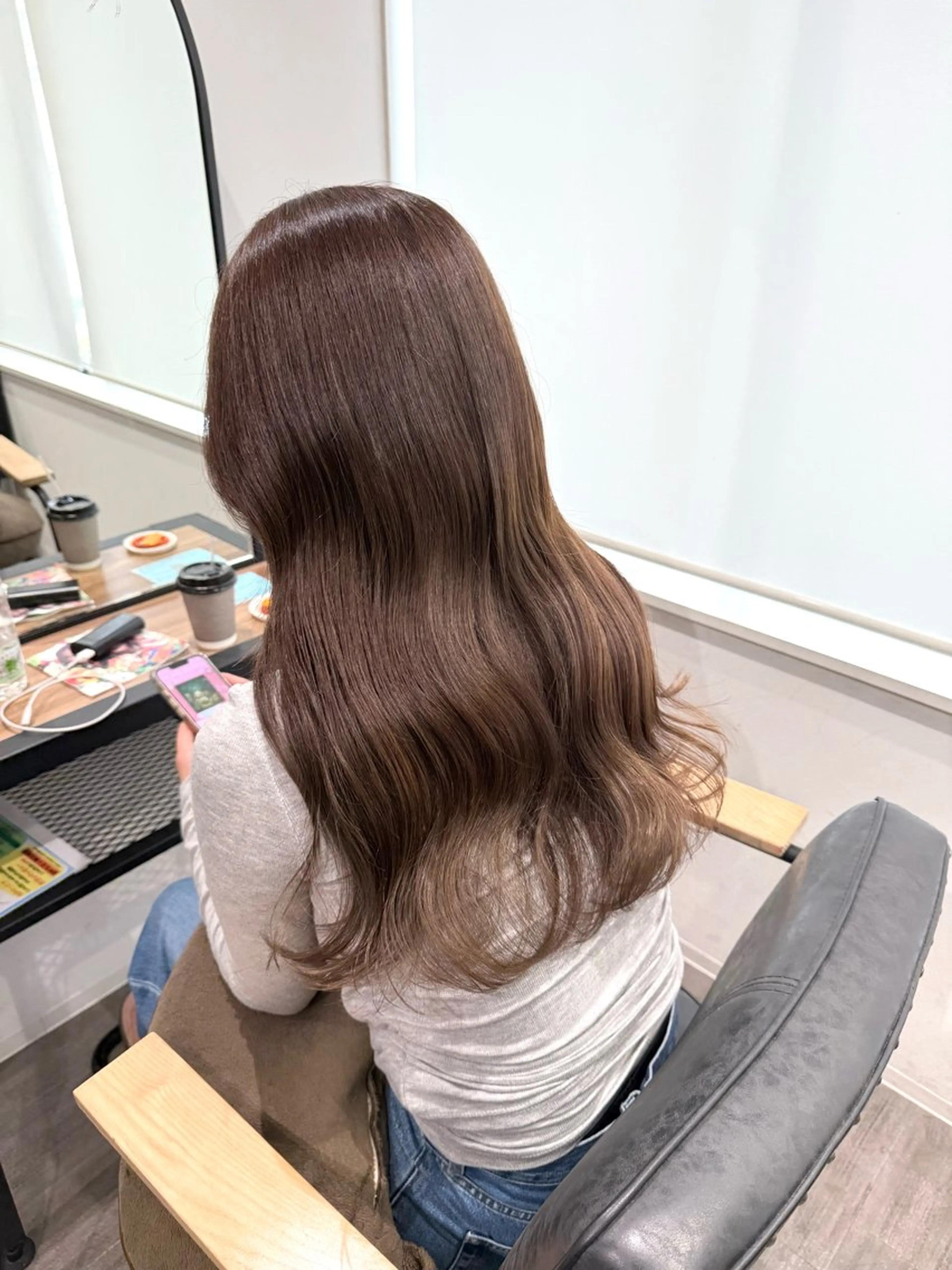 ロング cocotte みづき/艶カラー🫧のヘアスタイル