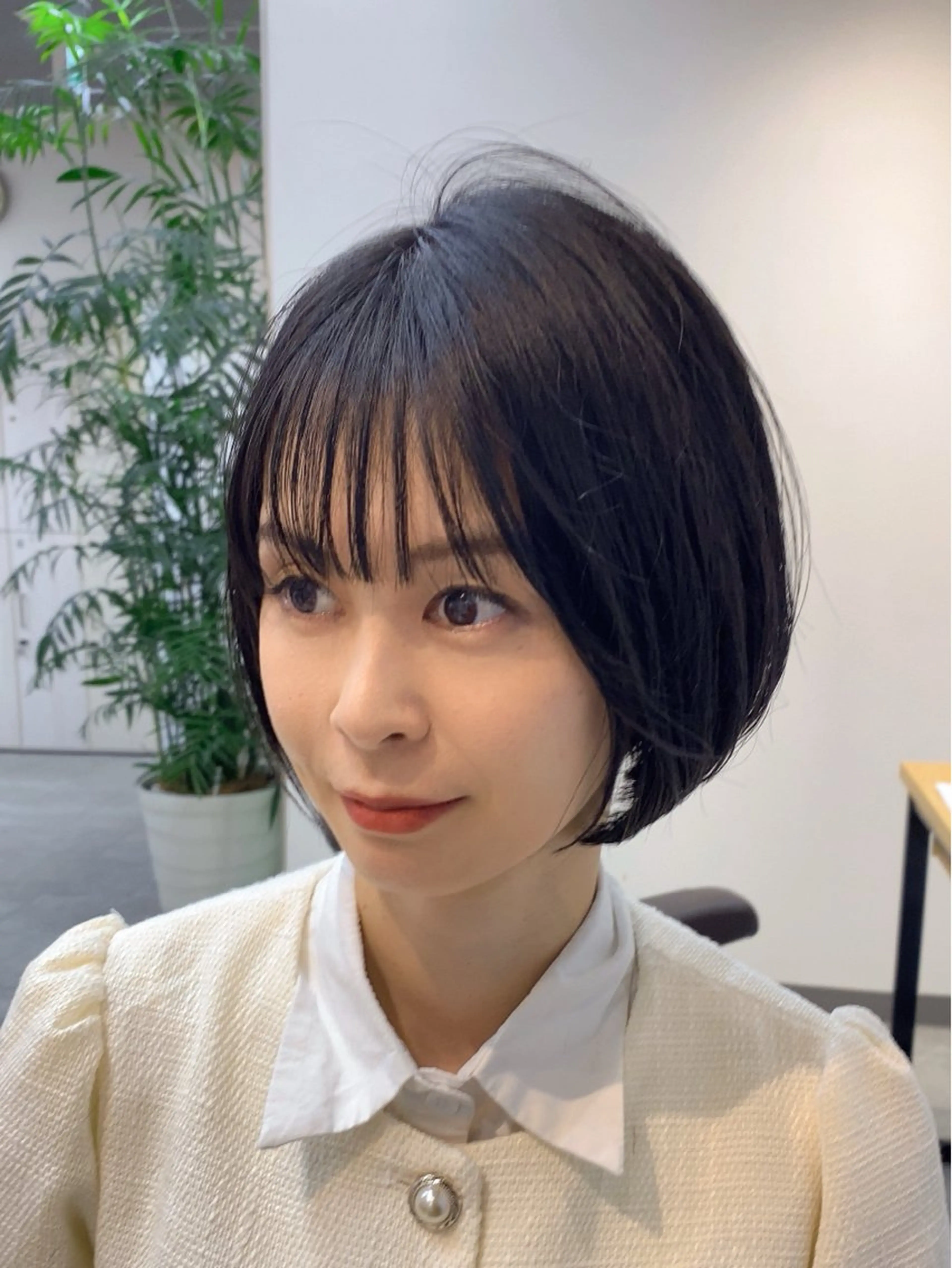 ショート ボブ 似合わせカット ボブ／レイヤーボブ ／松尾のヘアスタイル