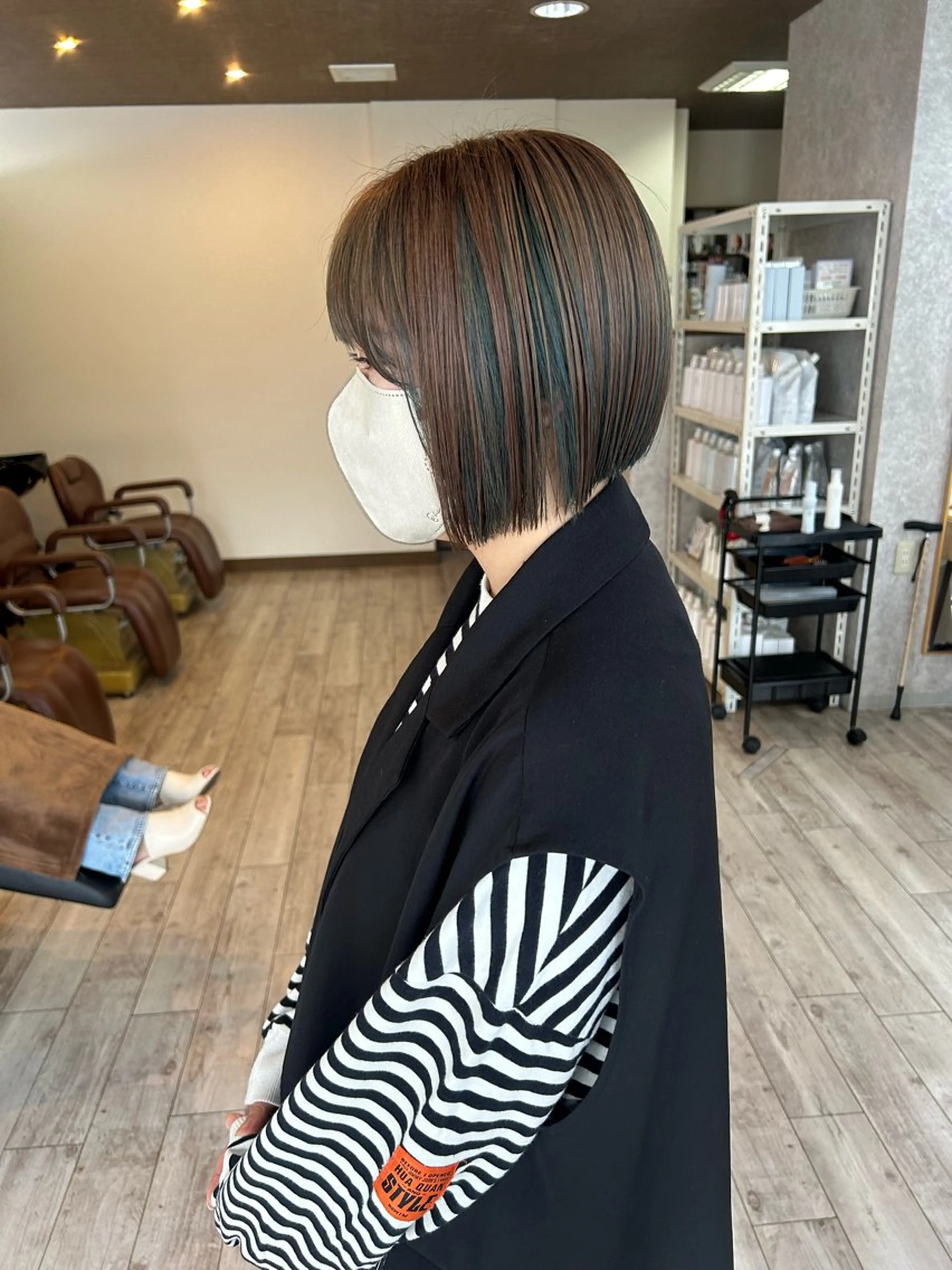 ミディアム カラー ベージュカラー 透明感カラー ｲﾁｶﾜ ﾐｵ/ minim hairのヘアスタイル