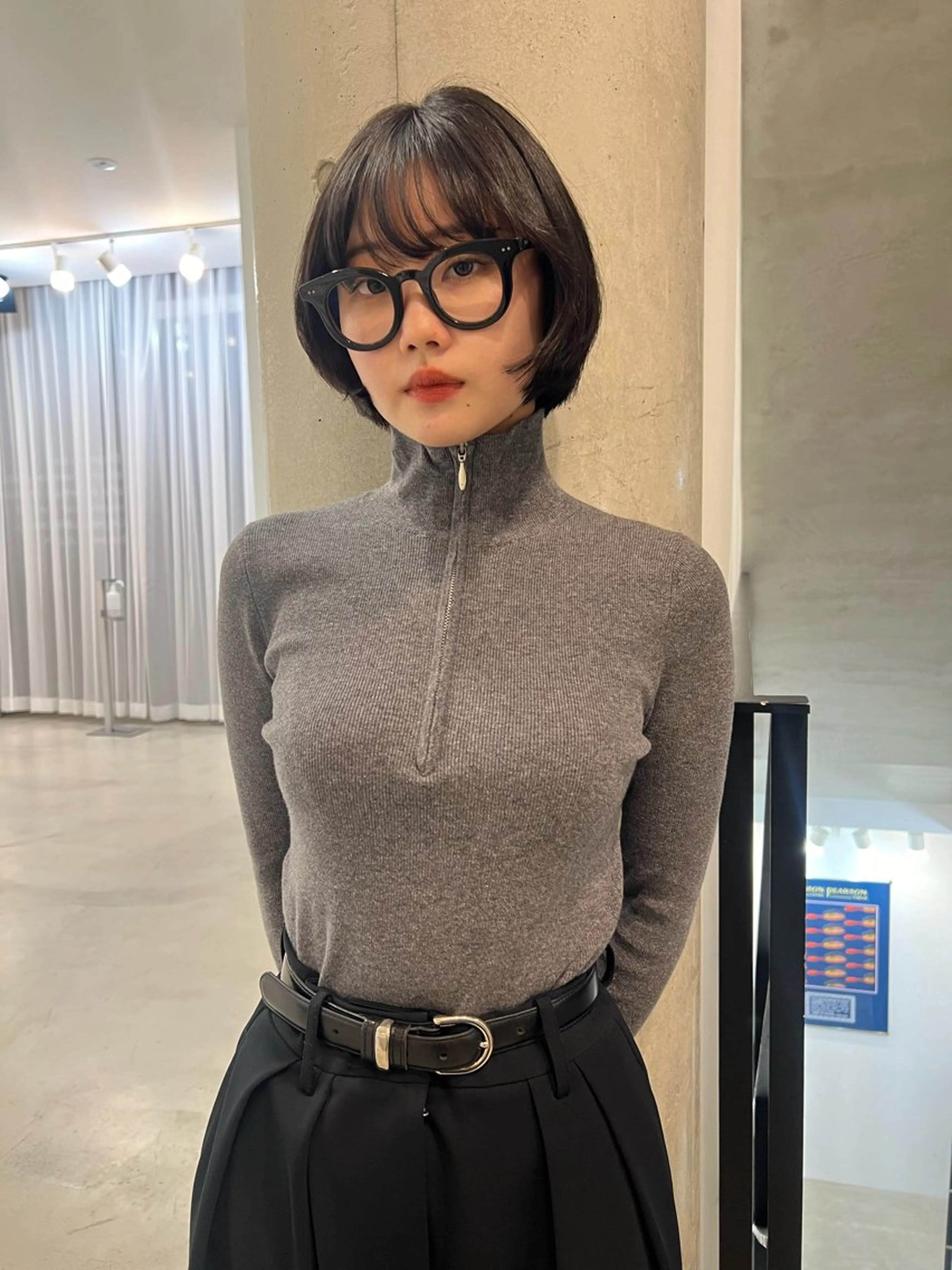 ショート レイヤー/ 透明感SHIMAのヘアスタイル