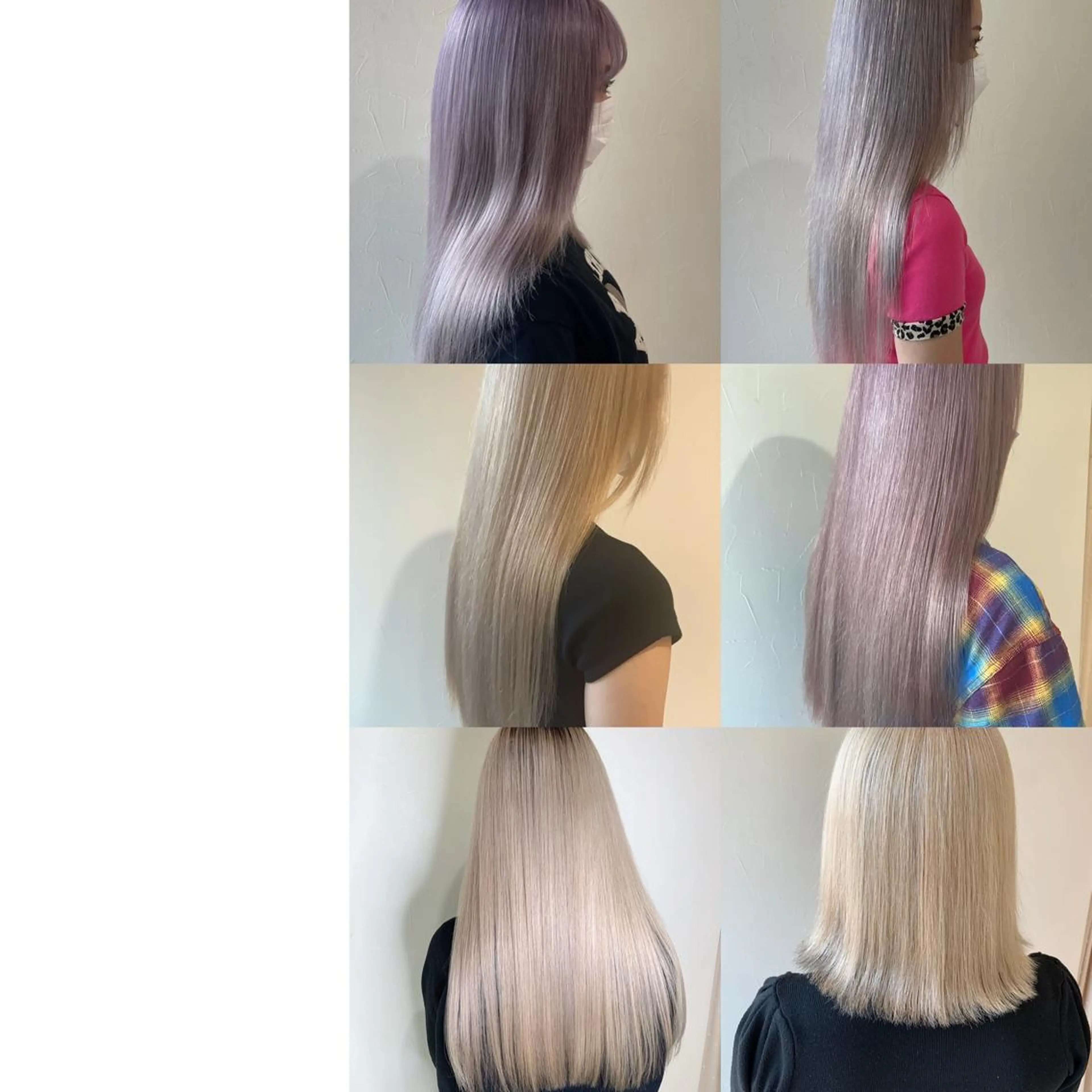 カラー 藤平 いぶきのヘアスタイル