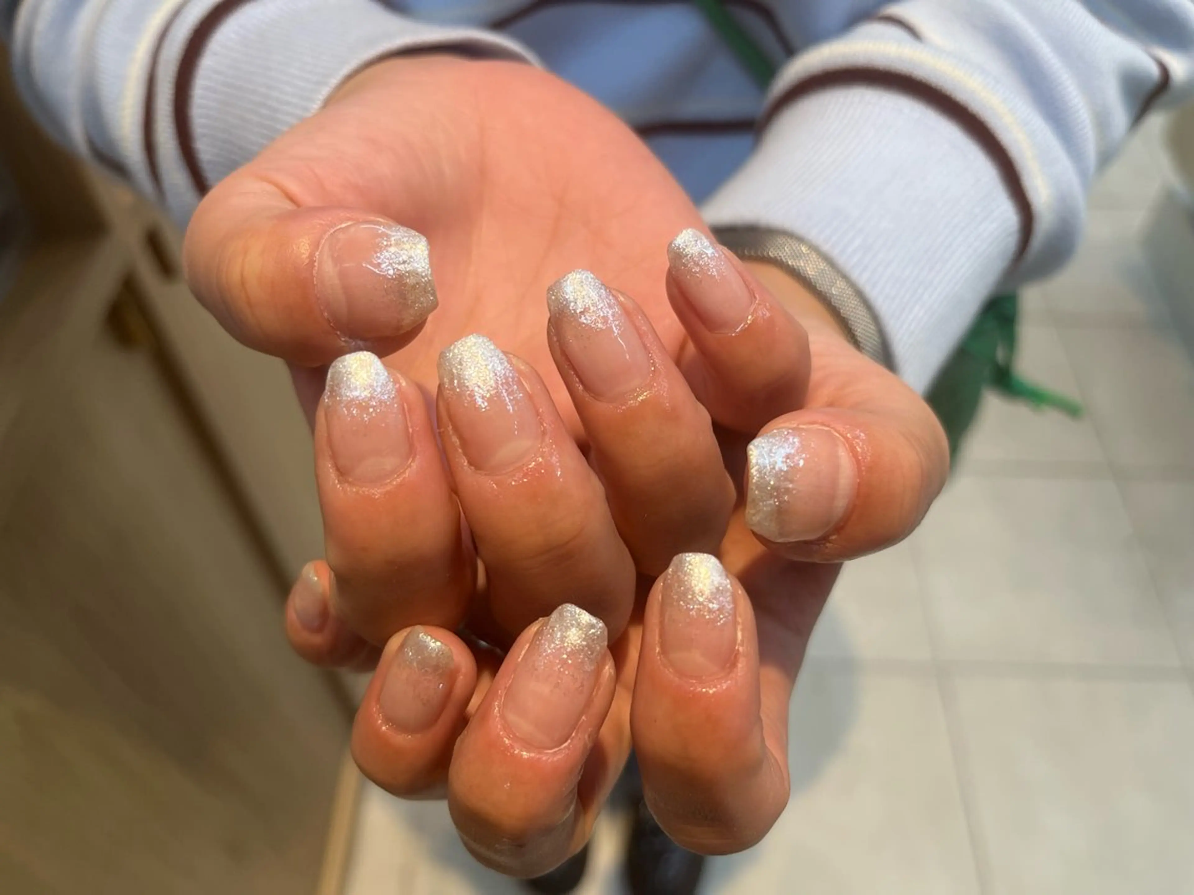 ネイル ラメ(グリッター) ラメグラデーション kato kyokoのネイルデザイン