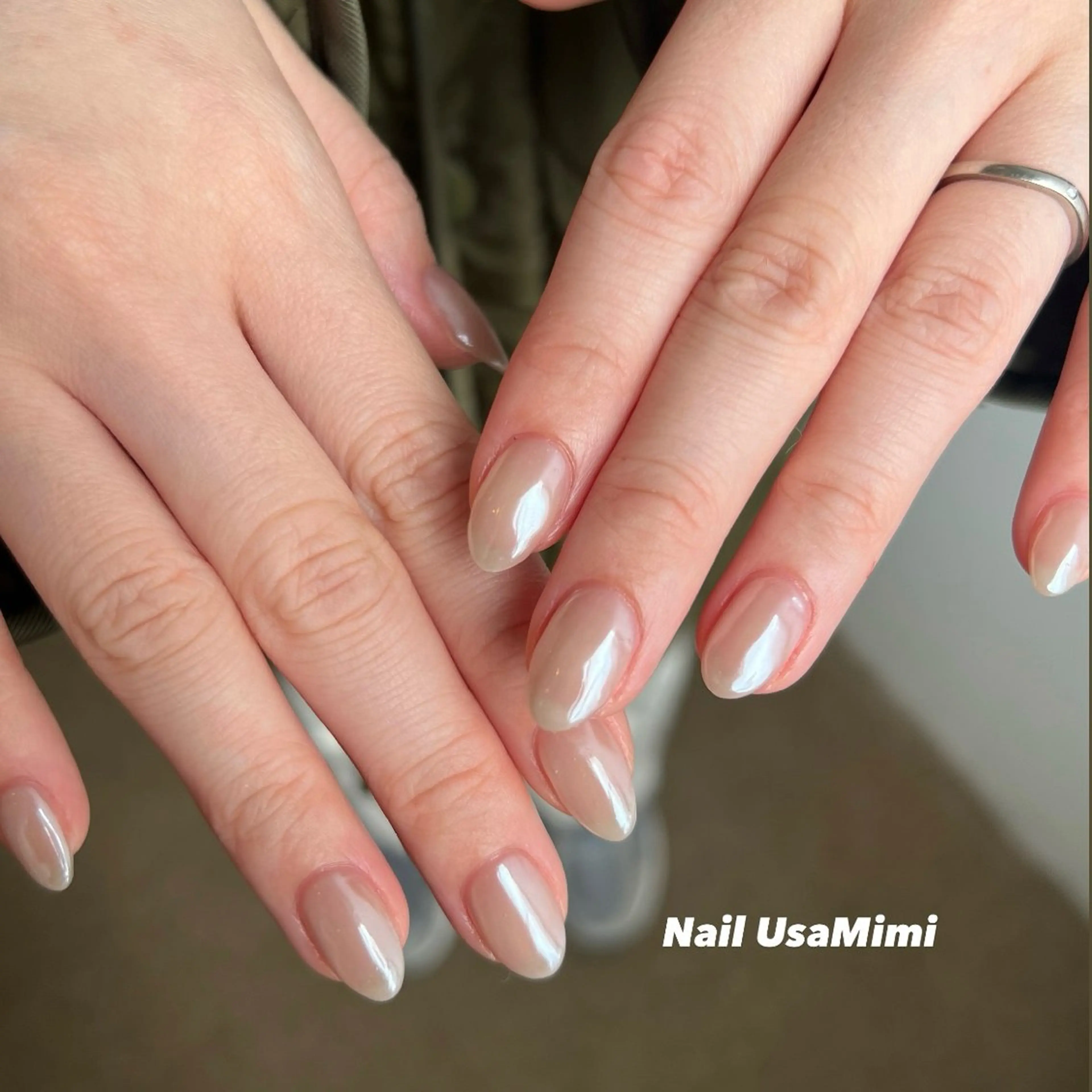 🌼オーロラ、ミラーネイル、マグネットの写真