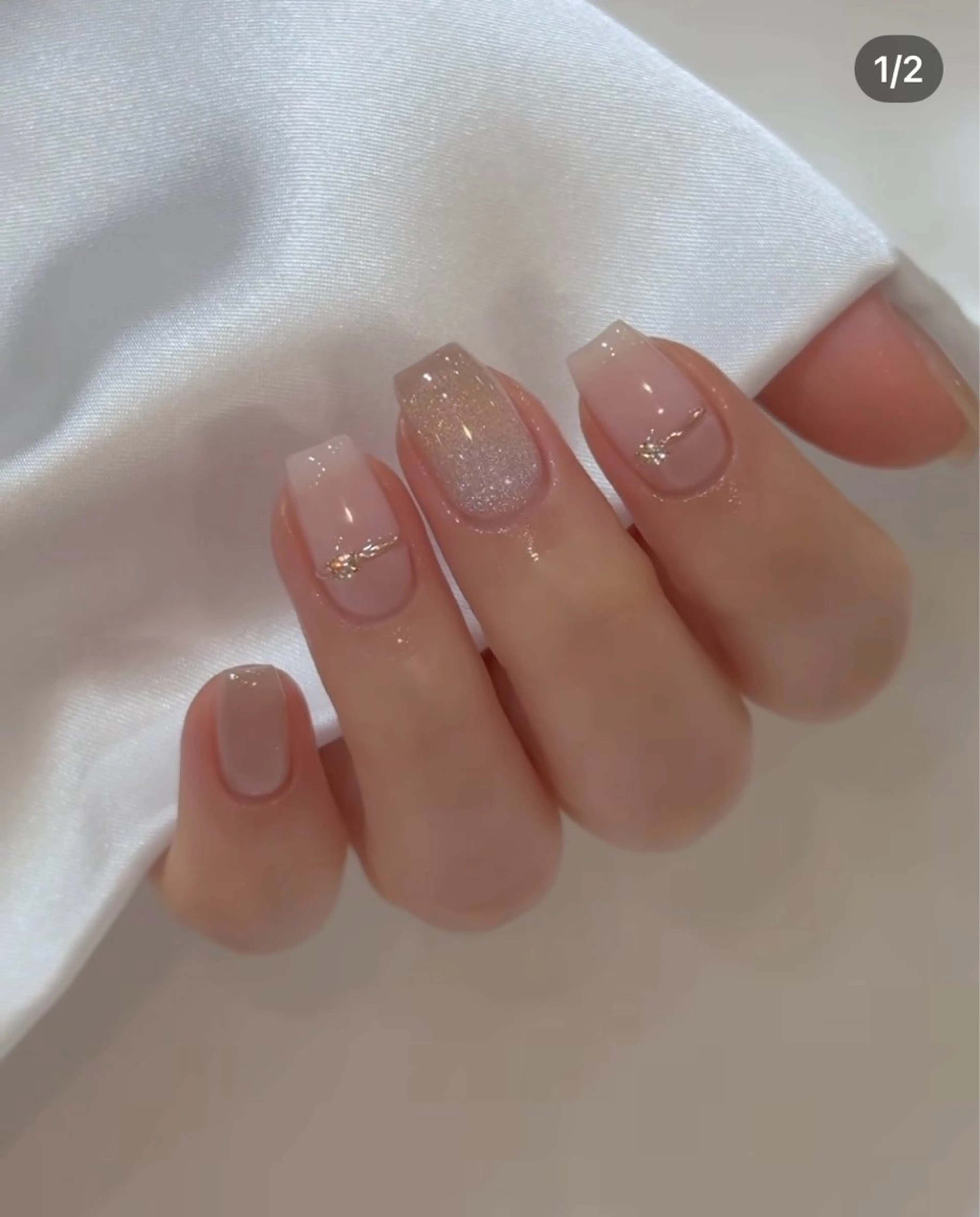 ネイル 持ち込み JISOO ANA.CHUOのネイルデザイン