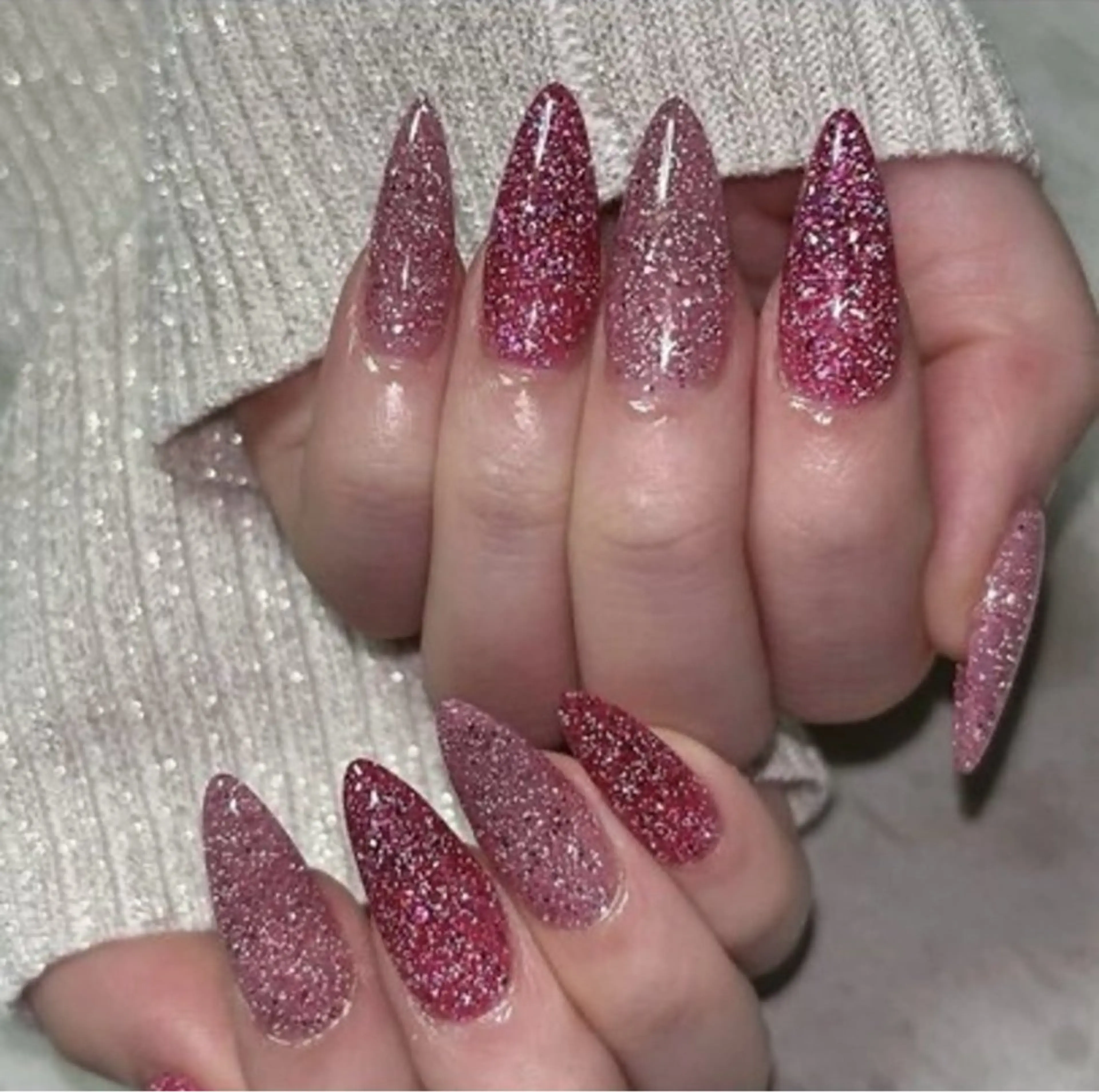 【長さ出し10本】マグネット/カラグラ／フラッシュ/ラメグラコース♥（オフあり）の写真