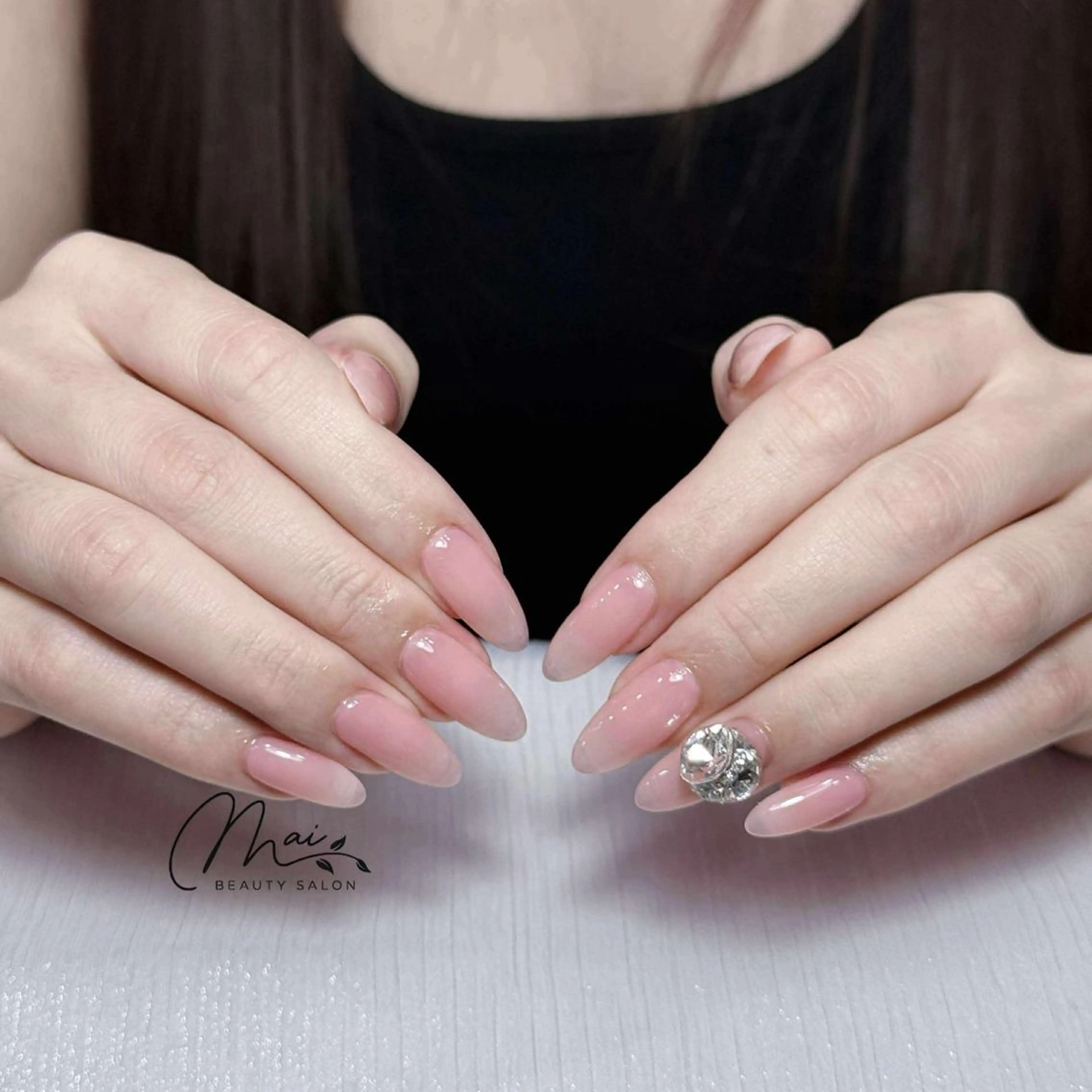 ネイル ジェルネイル パラジェル ワンホンネイル MaiBeauty HaNaのネイルデザイン