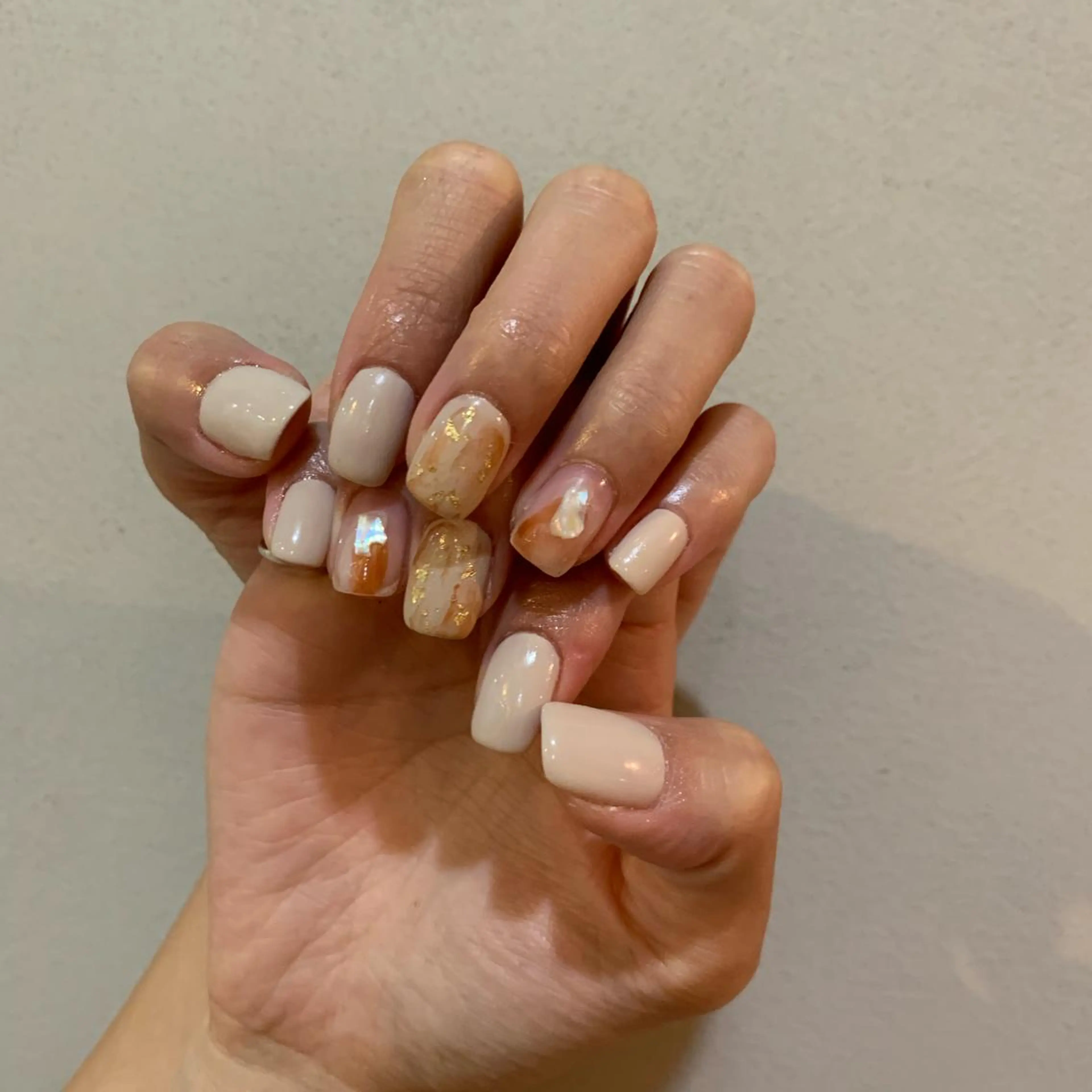 ネイル 新宿ニュアンスネイル makotoのネイルデザイン