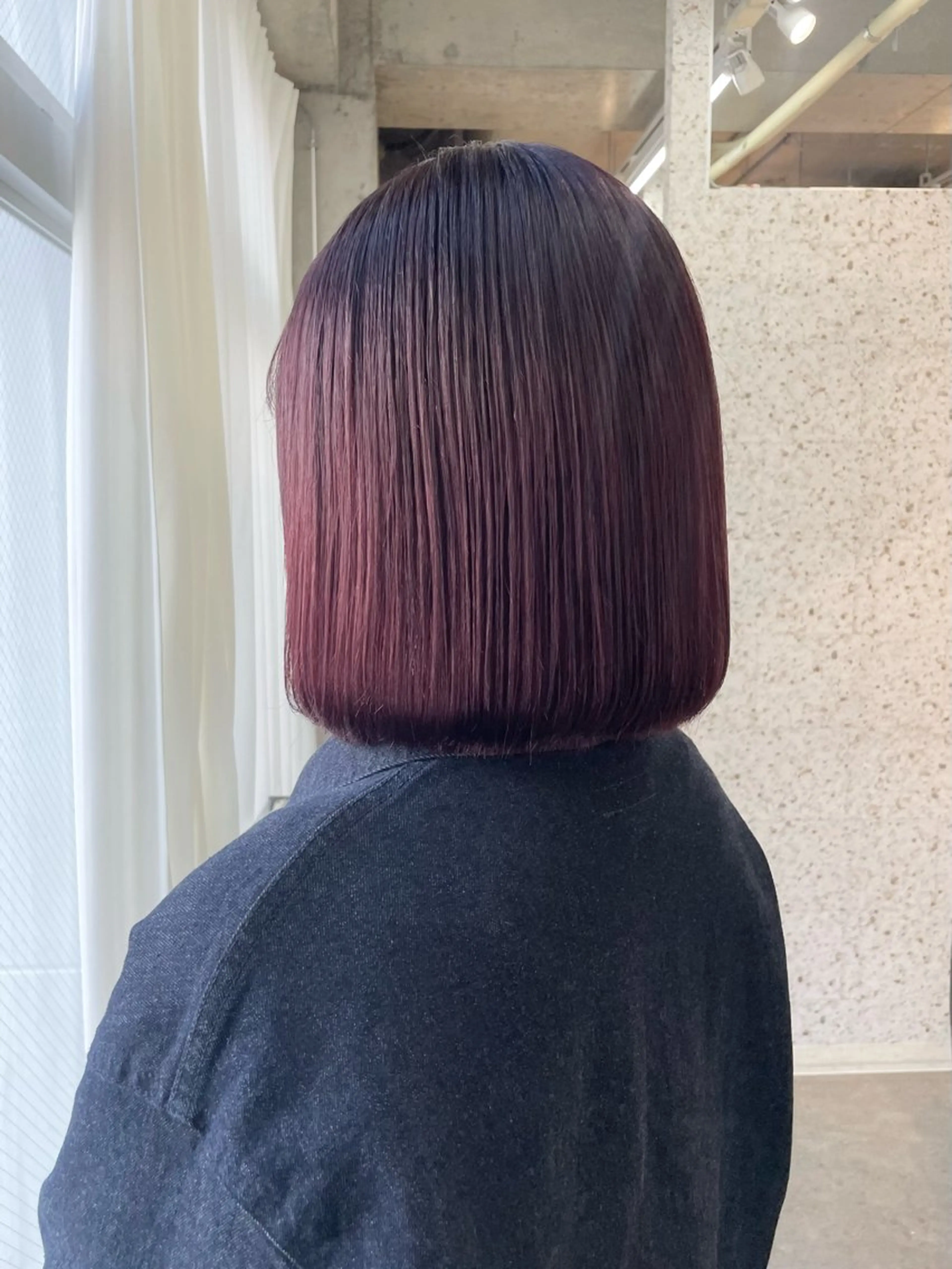 ミディアム カラー ブリーチ レッドカラー ヘアカラー トリートメント SHOTO ハイトー ン/ブロンドカラーのヘアスタイル