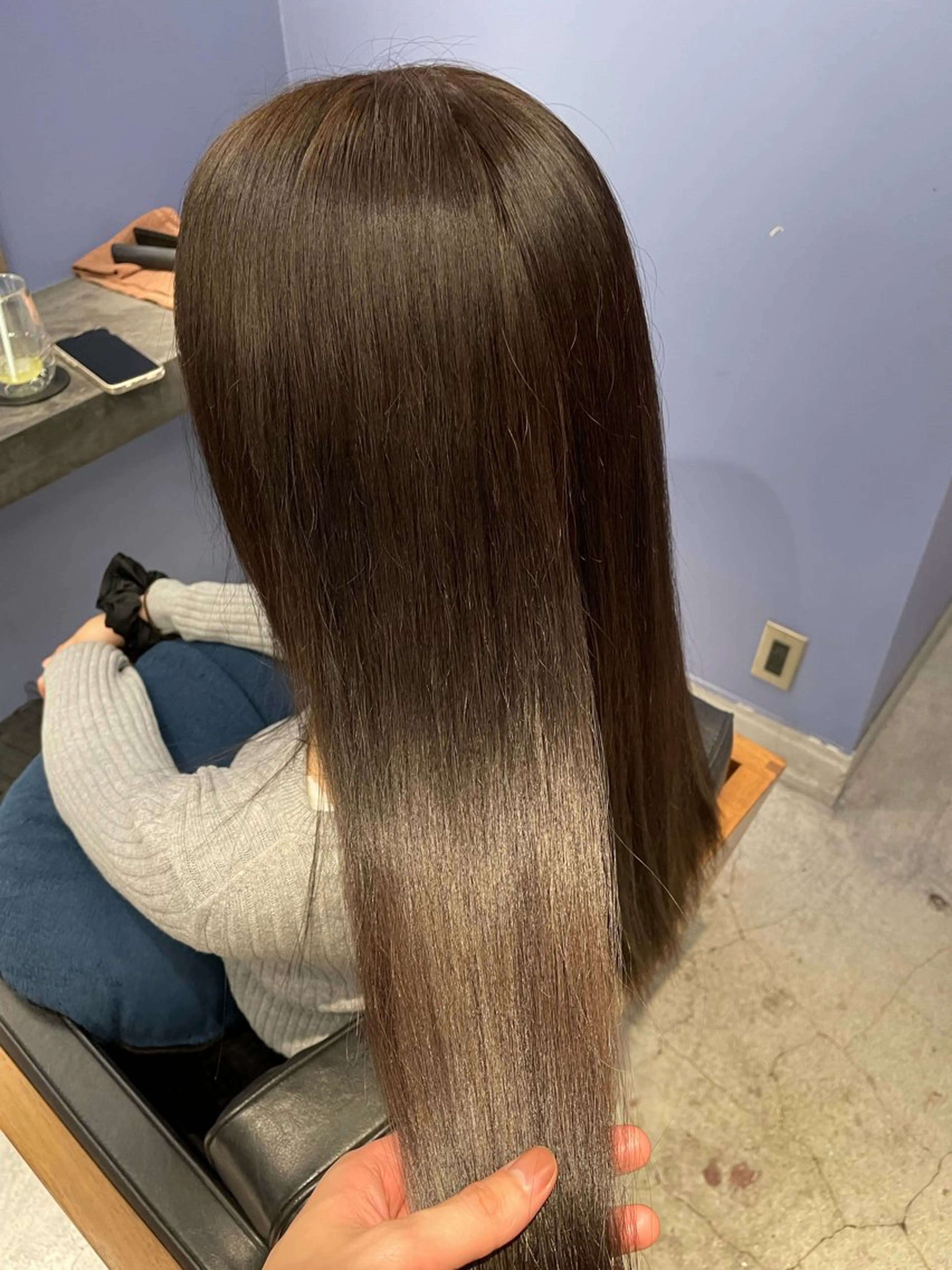 ロング カラー 🌿長尾俊汰🌿 透明感カラーのヘアスタイル