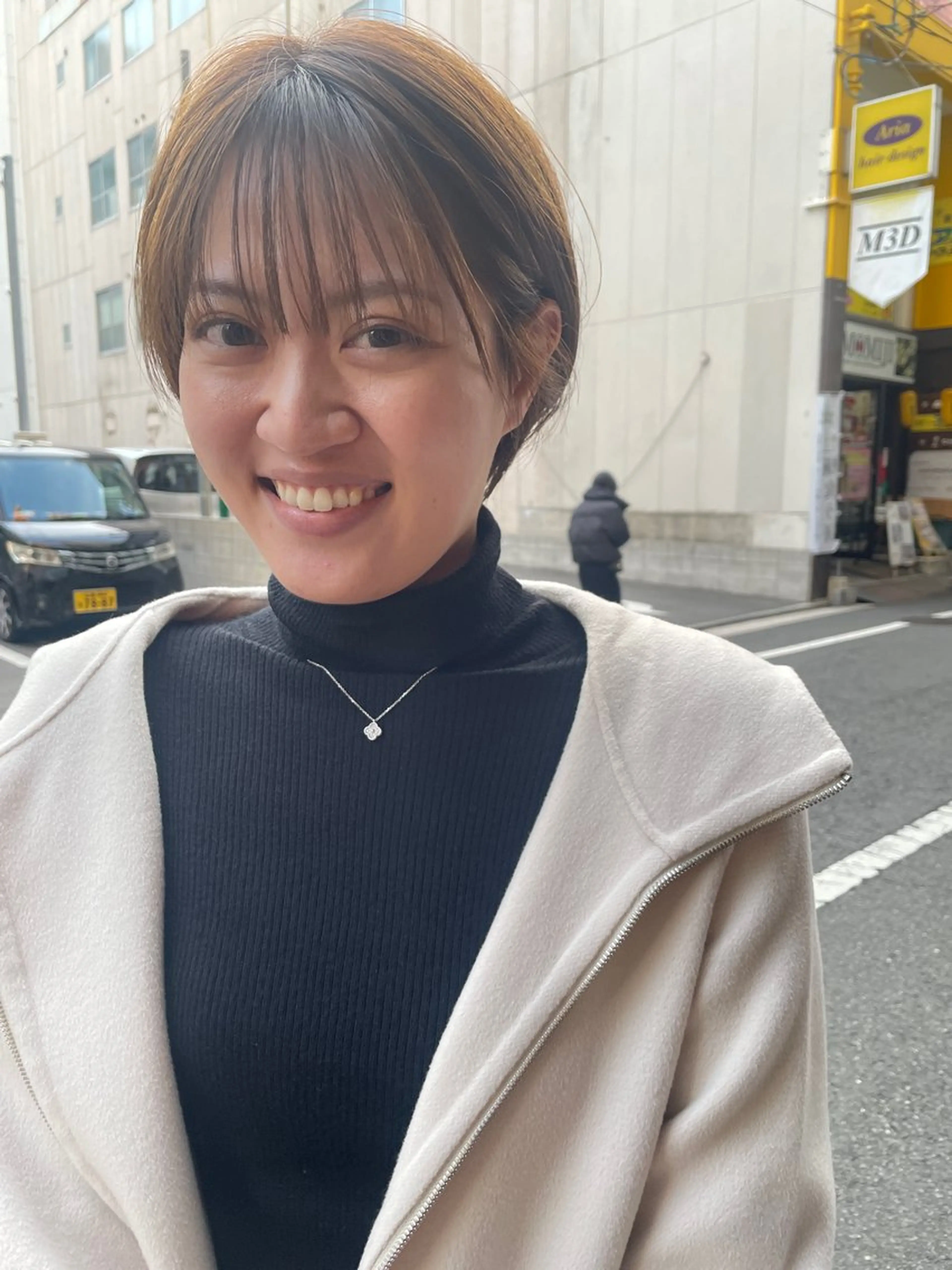 ショート カット ヘアカラー トリートメント さの あやねのヘアスタイル