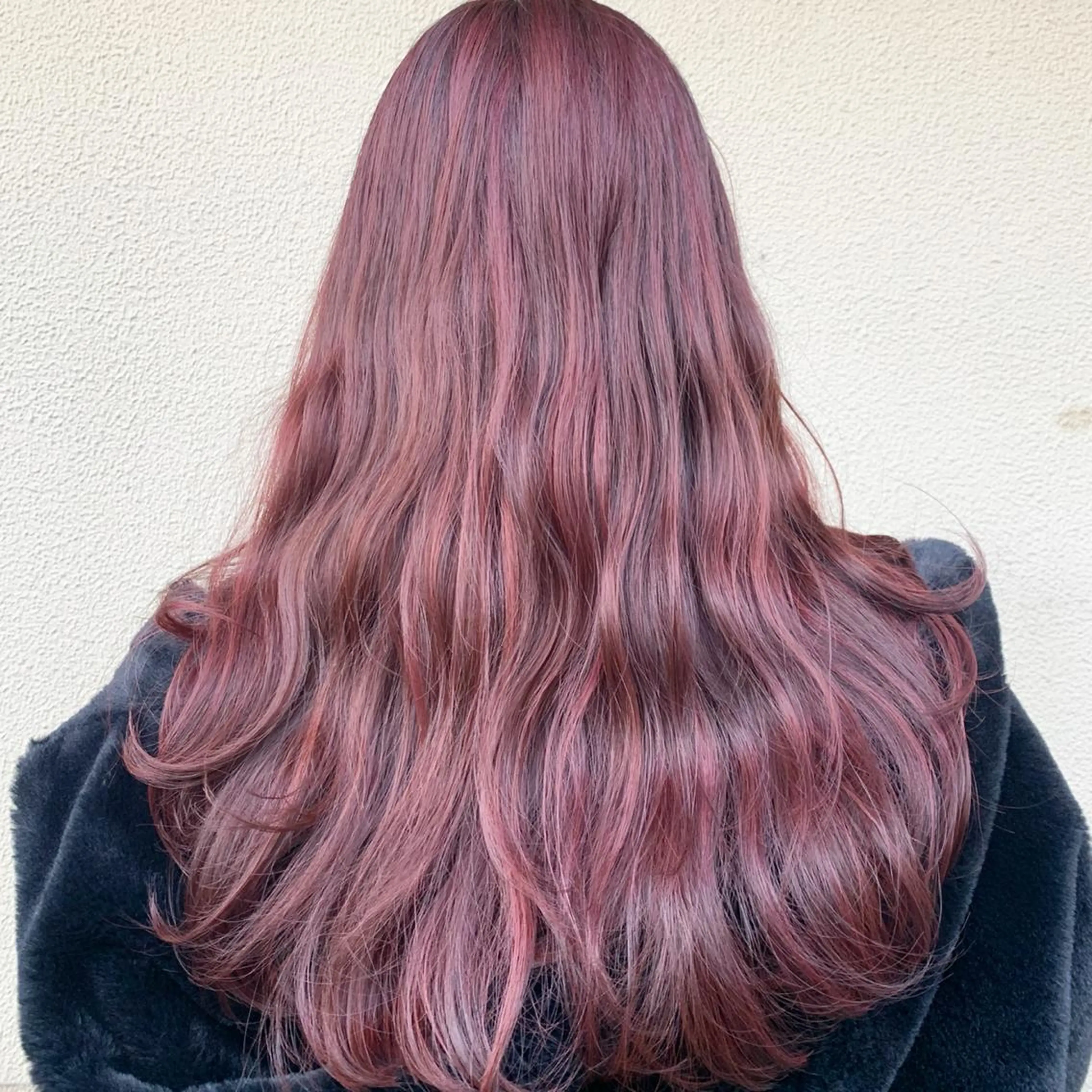 ロング ヘアカラー トリートメント No1韓国風レイヤー &カチモリ✨ /サキのヘアスタイル