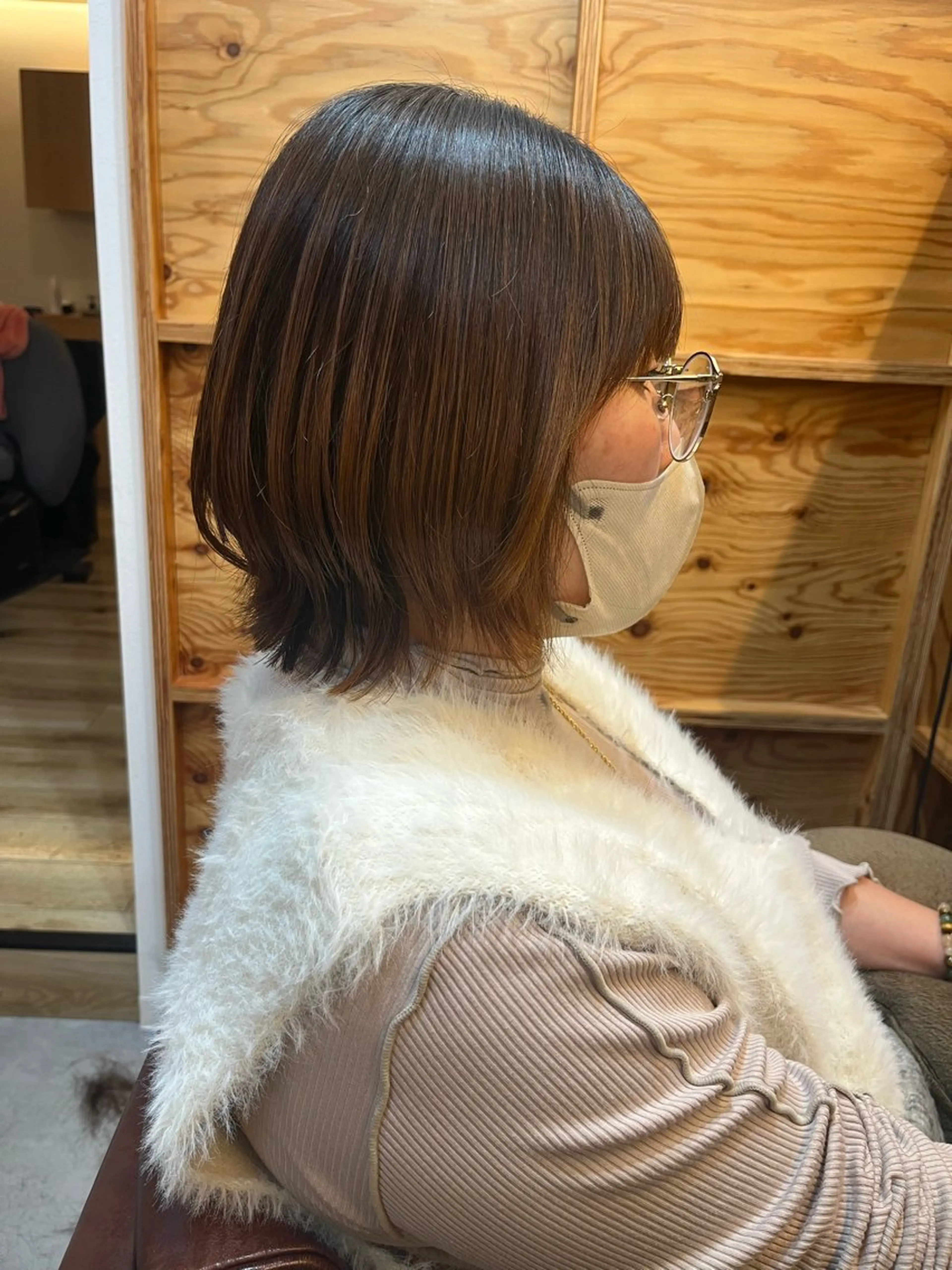 ミディアム 星野 美紅のヘアスタイル