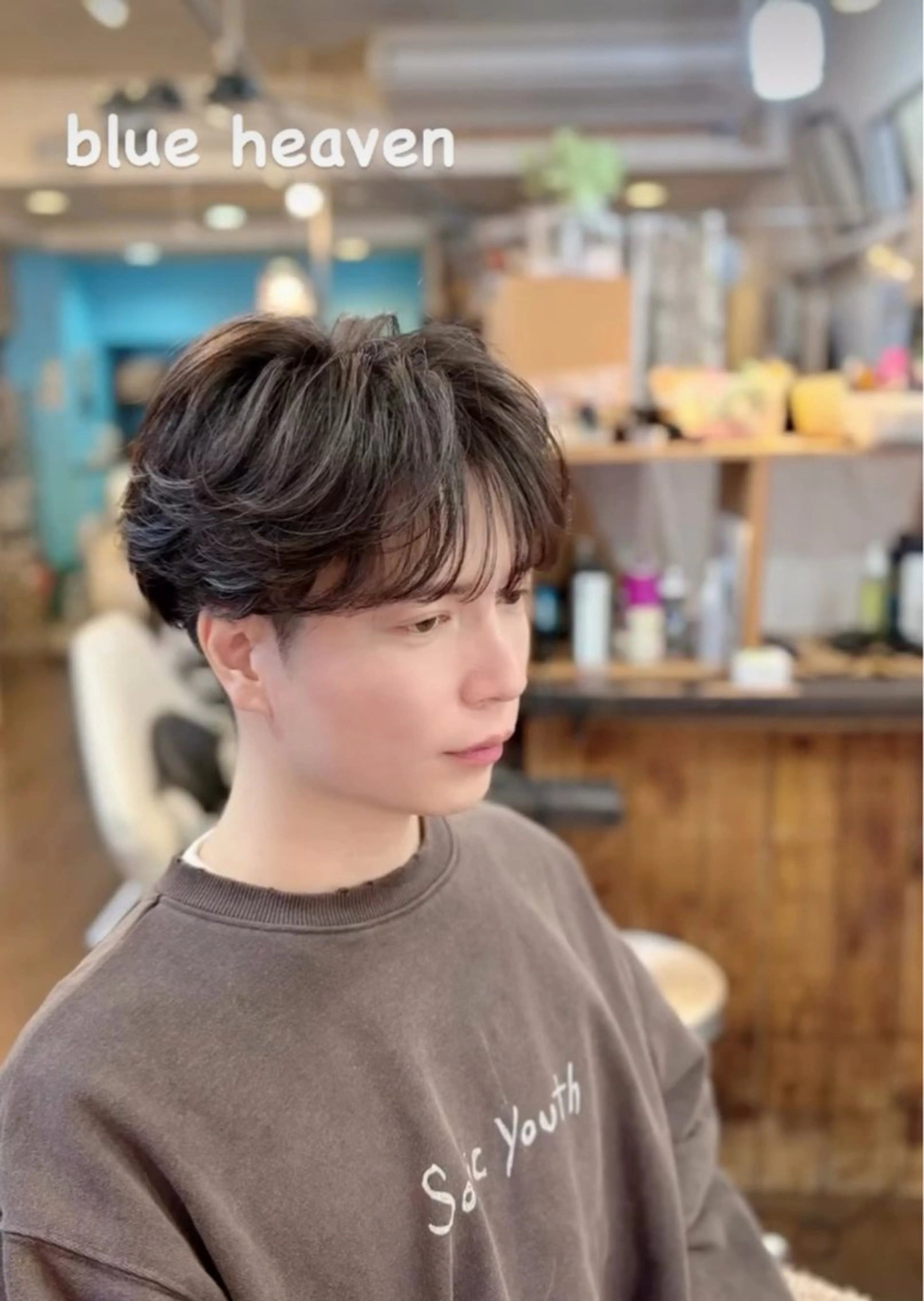 ショート パーマ メンズ ma-pa TAKESHIのヘアスタイル