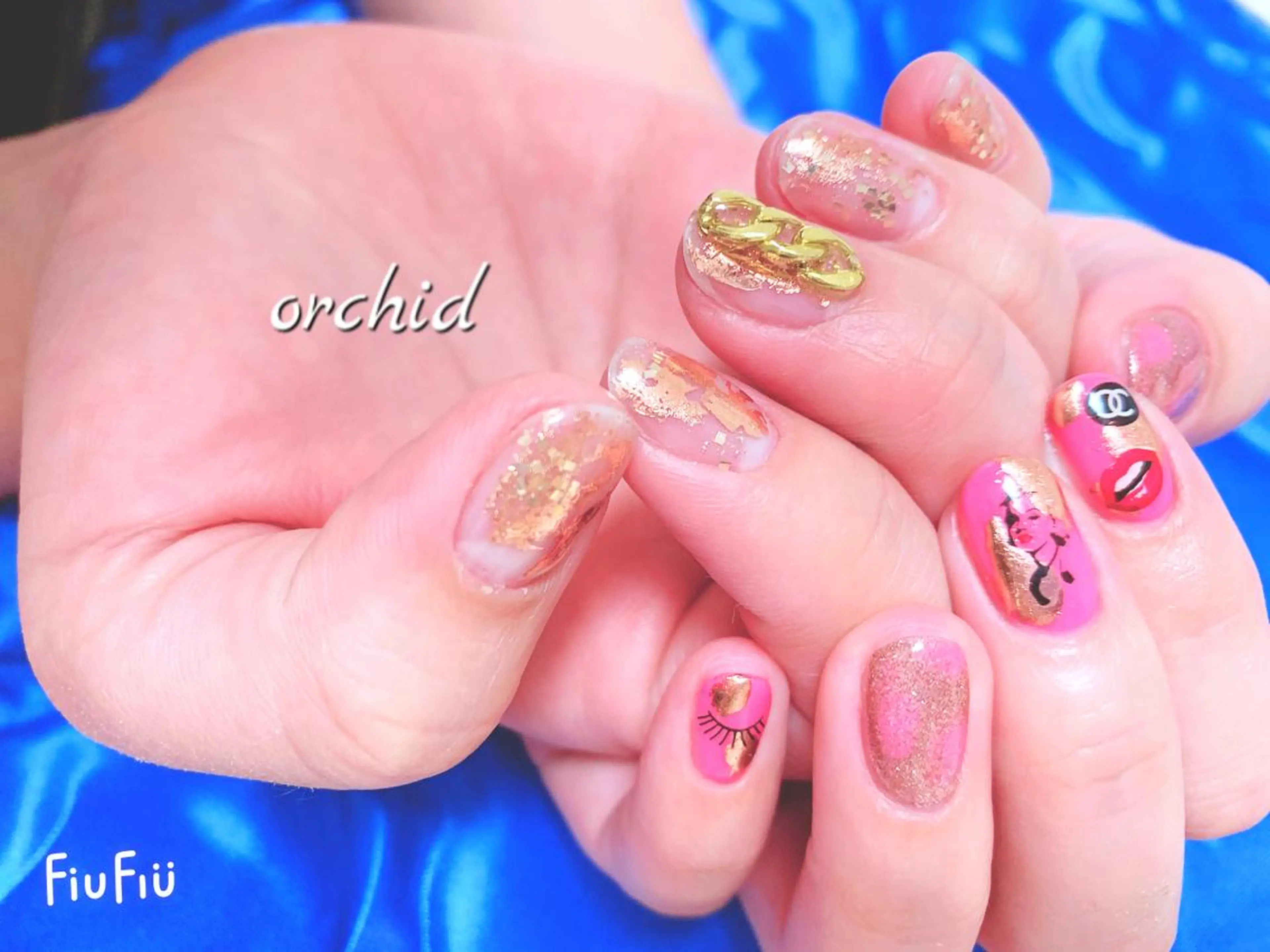 ネイル orchid ♡オーキッドのネイルデザイン