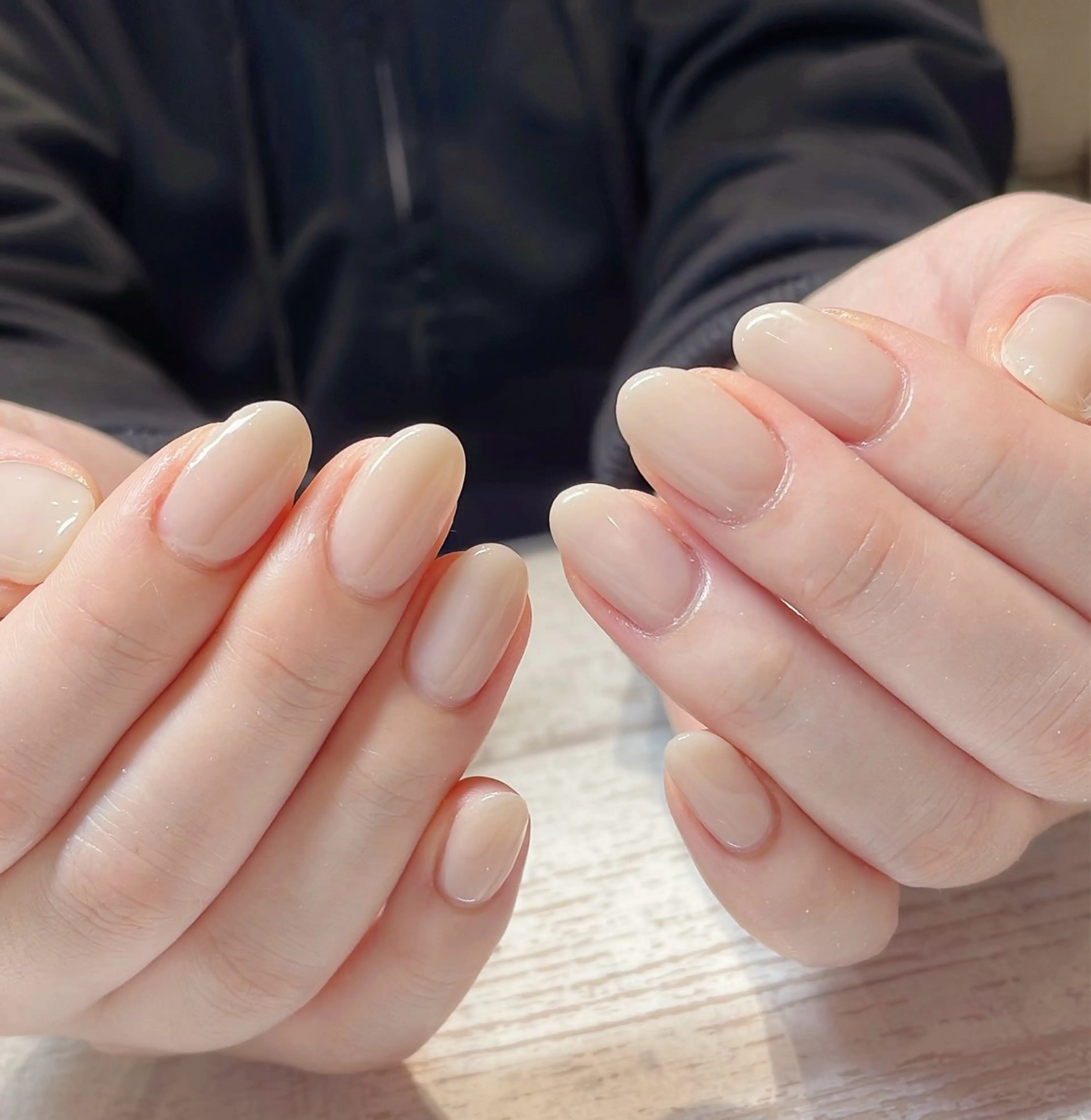 ネイル ワンカラーネイル 星 希乃歌のネイルデザイン