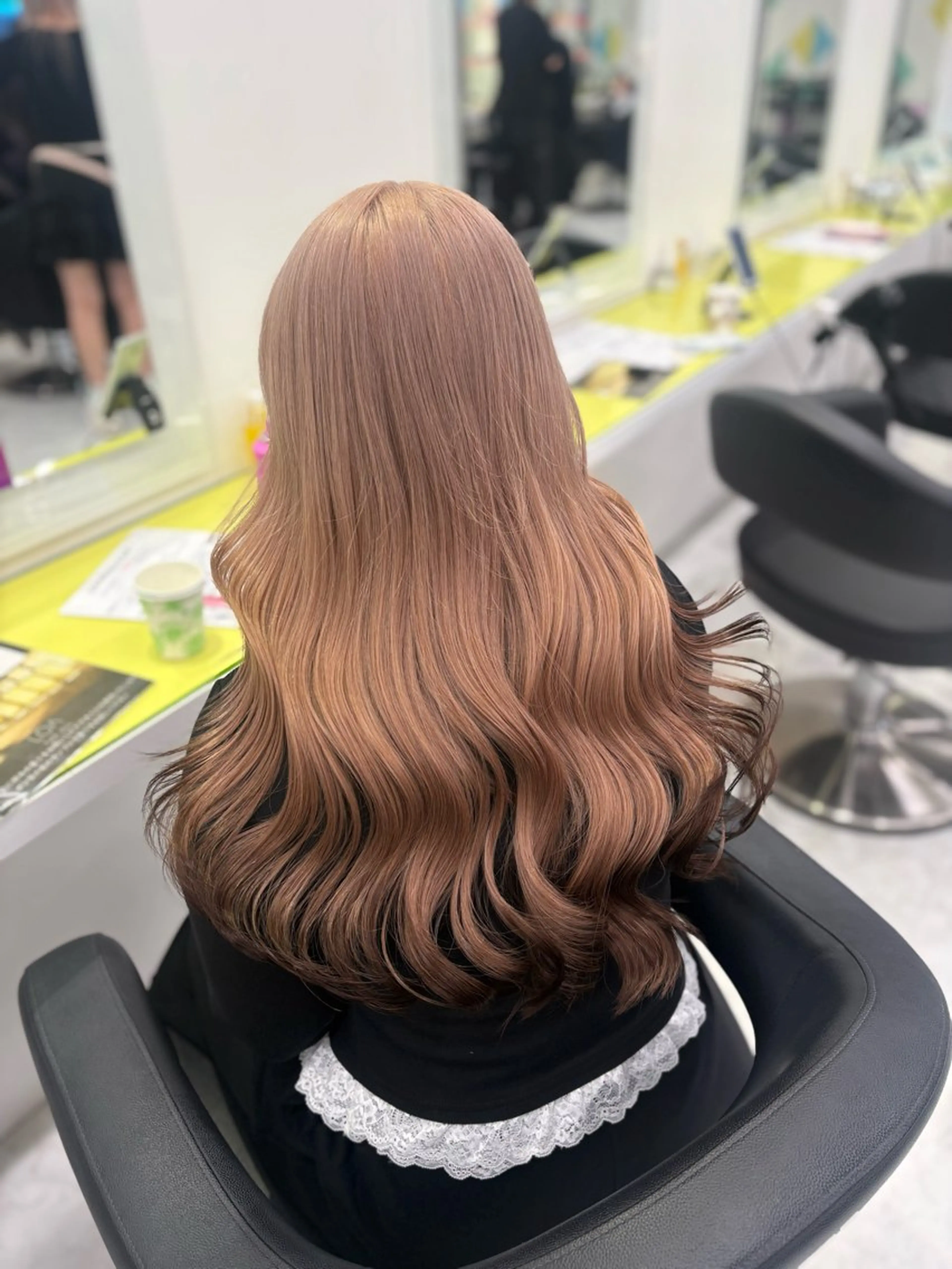 カラー ヘアカラー トリートメント akari🎀🤍 ガーリーstyleのヘアスタイル