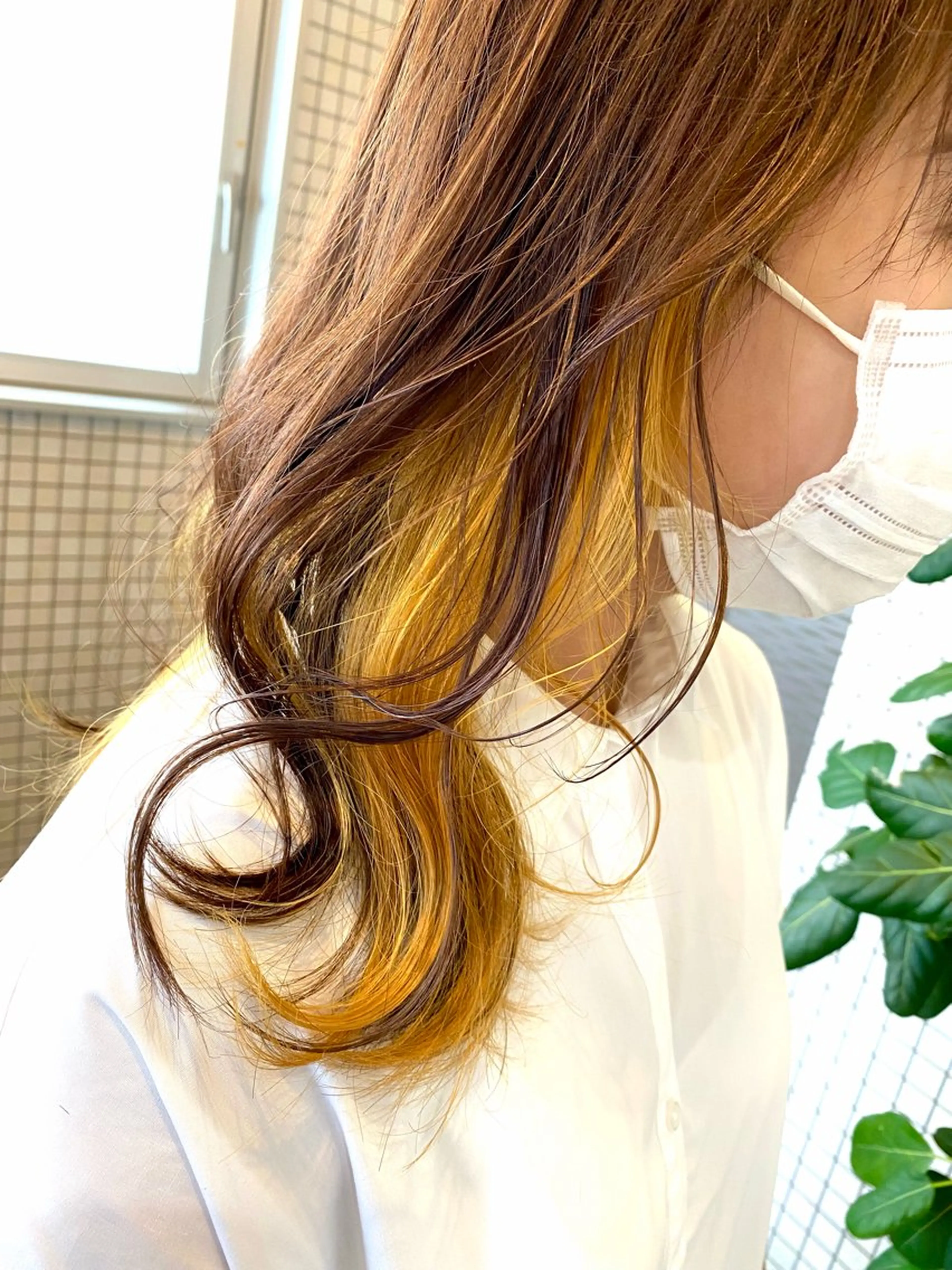 カラー ❄️透明感カラー🧊 谷本悠姫のヘアスタイル