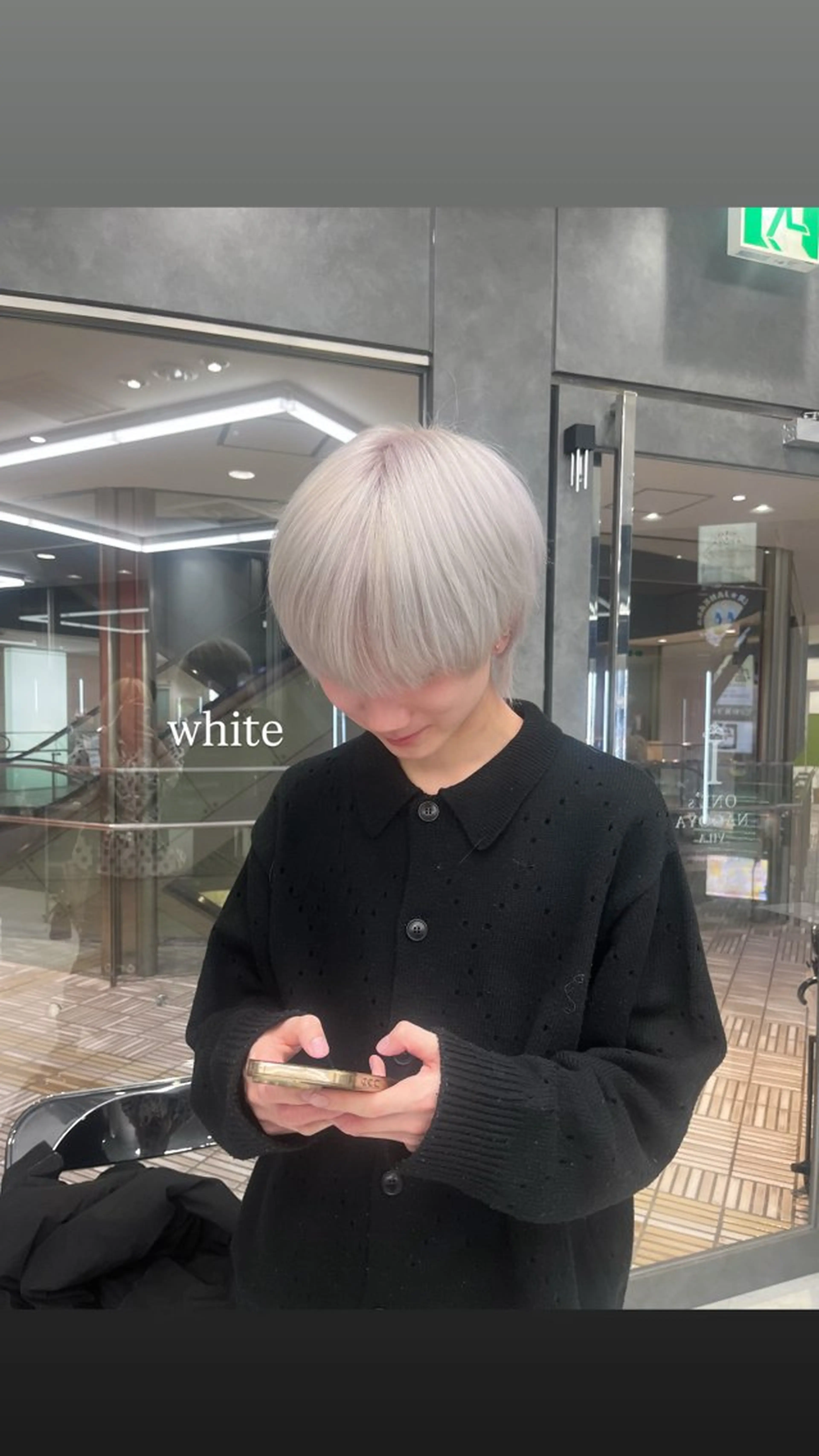 ショート カラー ヘアアレンジ メンズ メンズブリーチ メンズハイトーン ブリーチ ケアブリーチ 透明感カラー ヘアカラー トリートメント ヘアセット ハイトーン/透明感 髪質改善/rinaのヘアスタイル