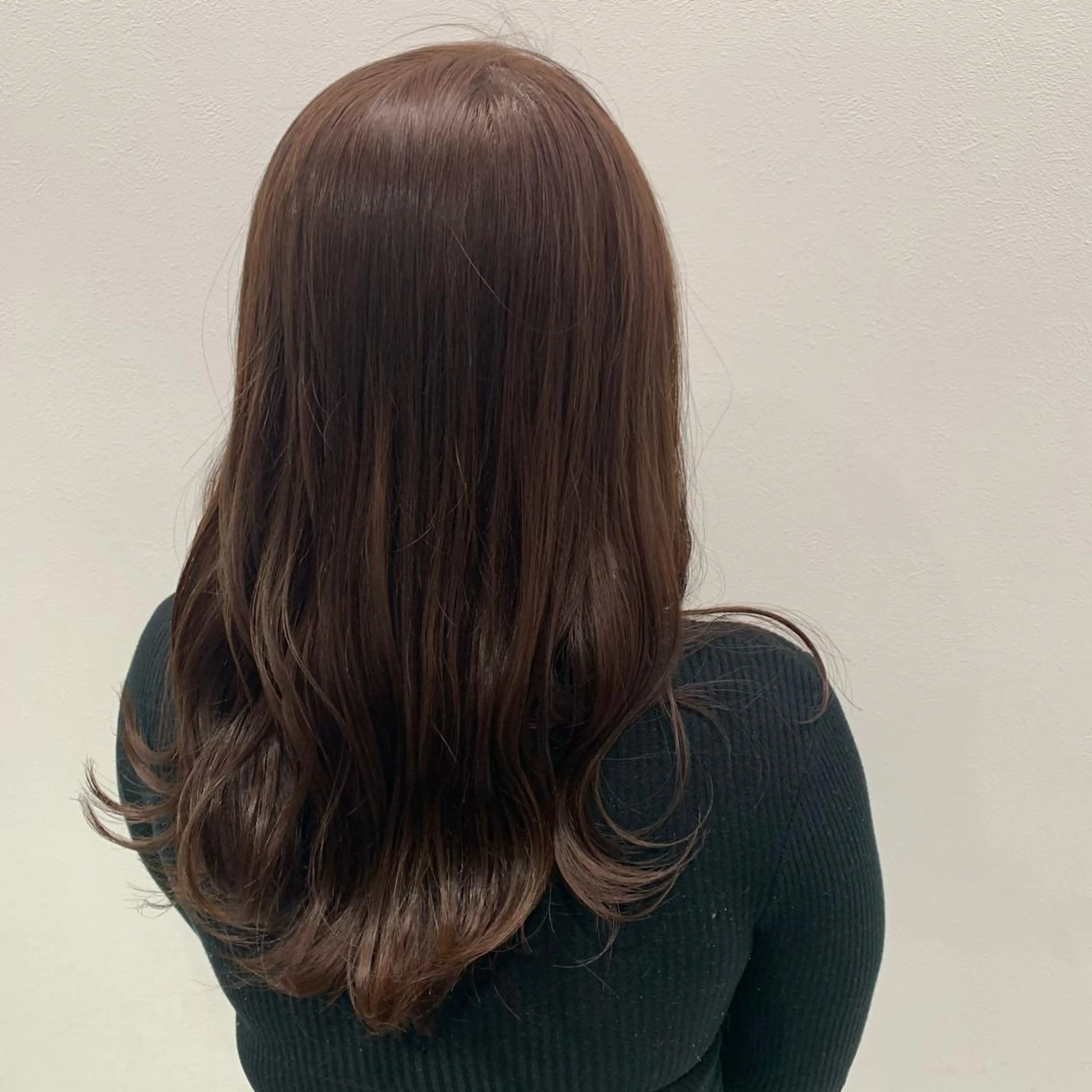 ミディアム カラー ヘアアレンジ ダブルカラー｜ なおき｜池袋美容師のヘアスタイル