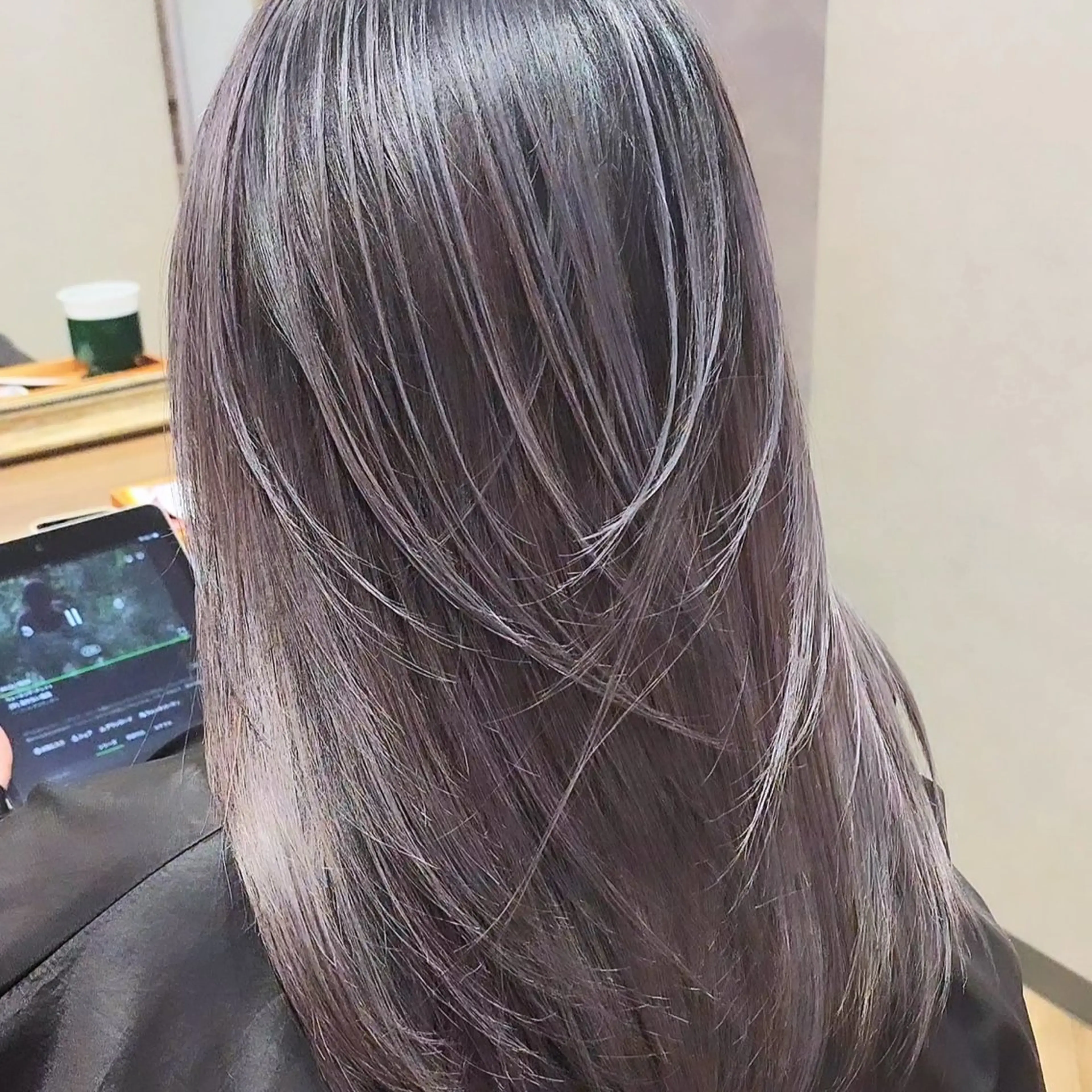 セミロング カラー 箕面駅‪/カット 千葉 凛大のヘアスタイル