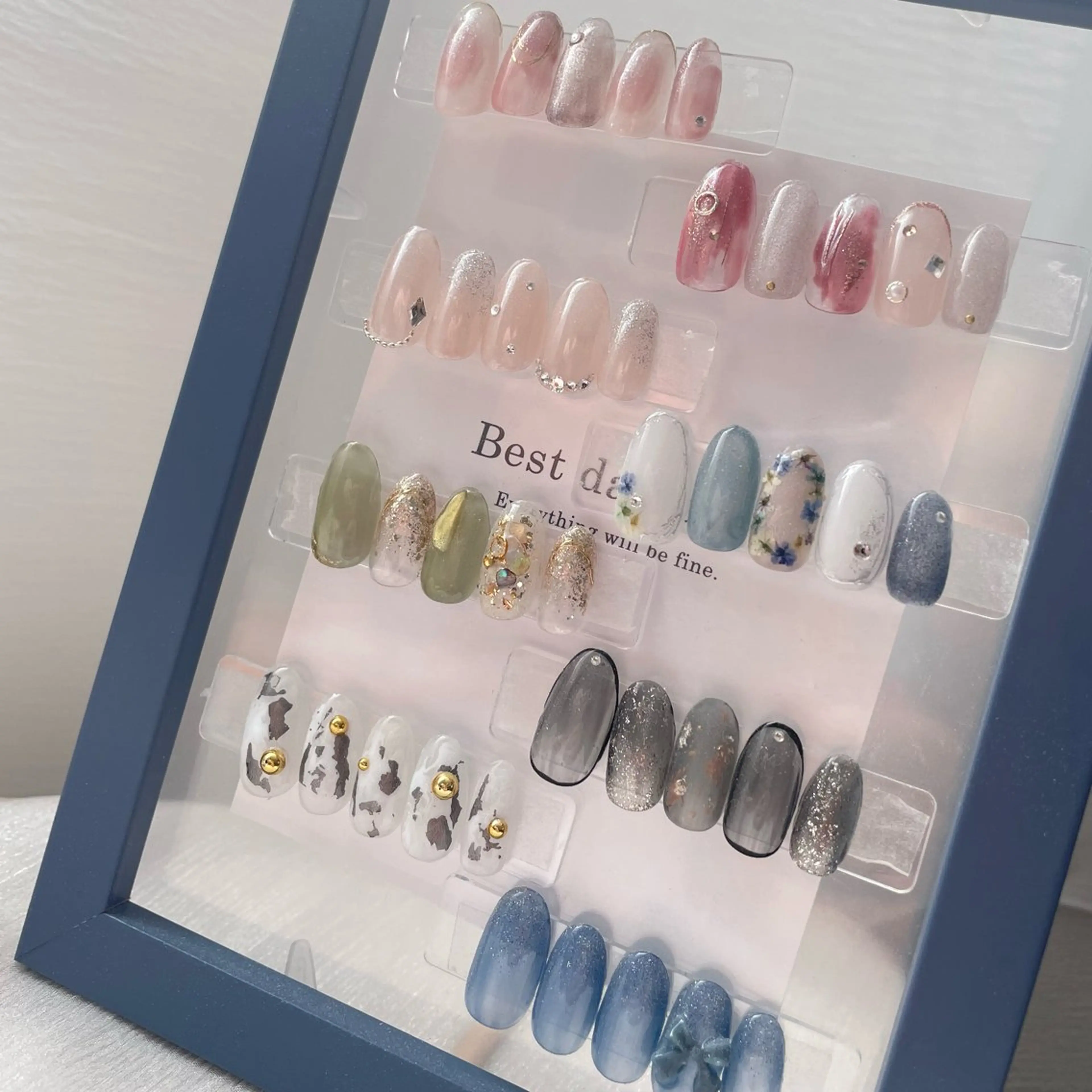 ネイル ハンドネイル nail salon Blueのネイルデザイン
