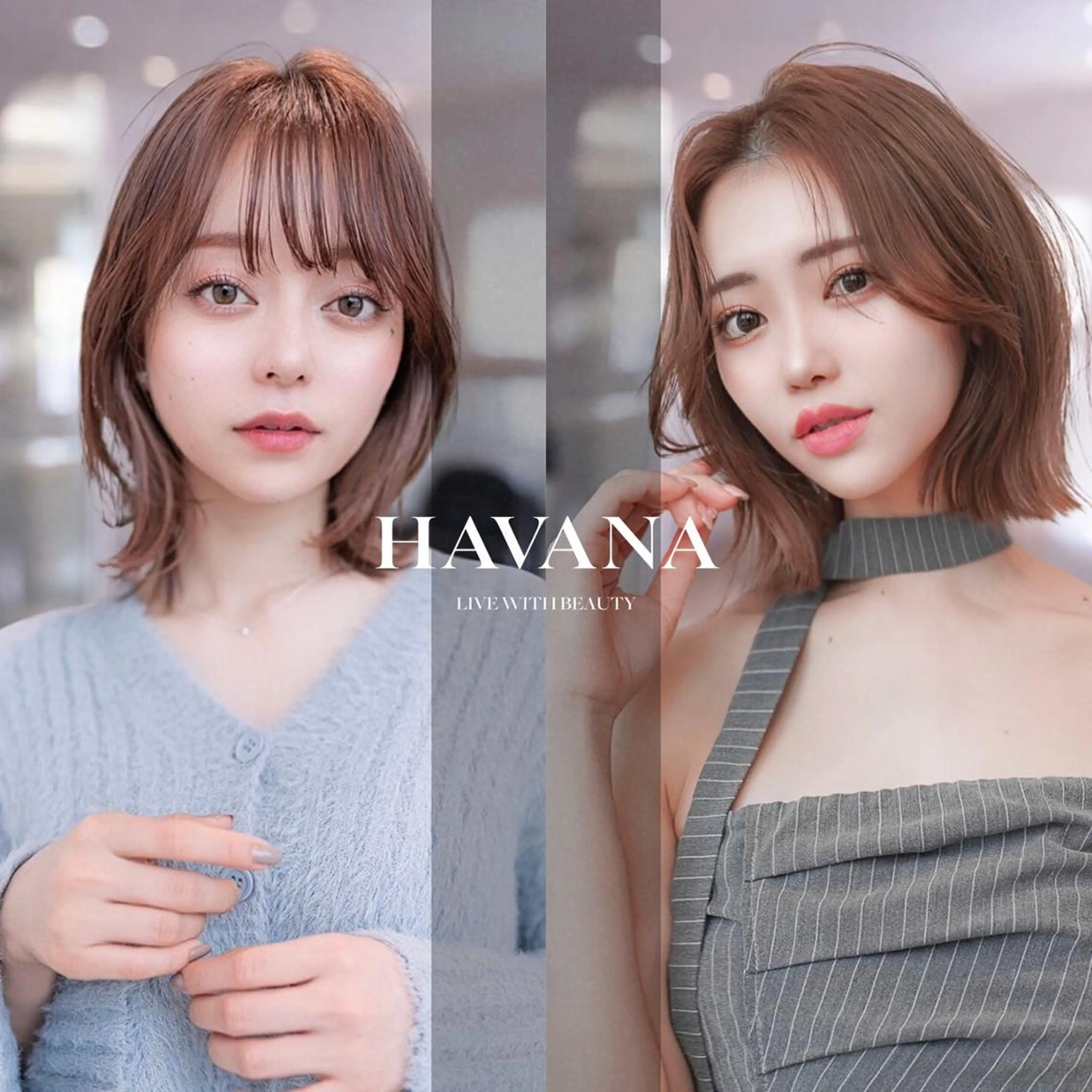 カラー カット ヘアカラー トリートメント HAVANA.立川 【レイヤー/韓国】のヘアスタイル
