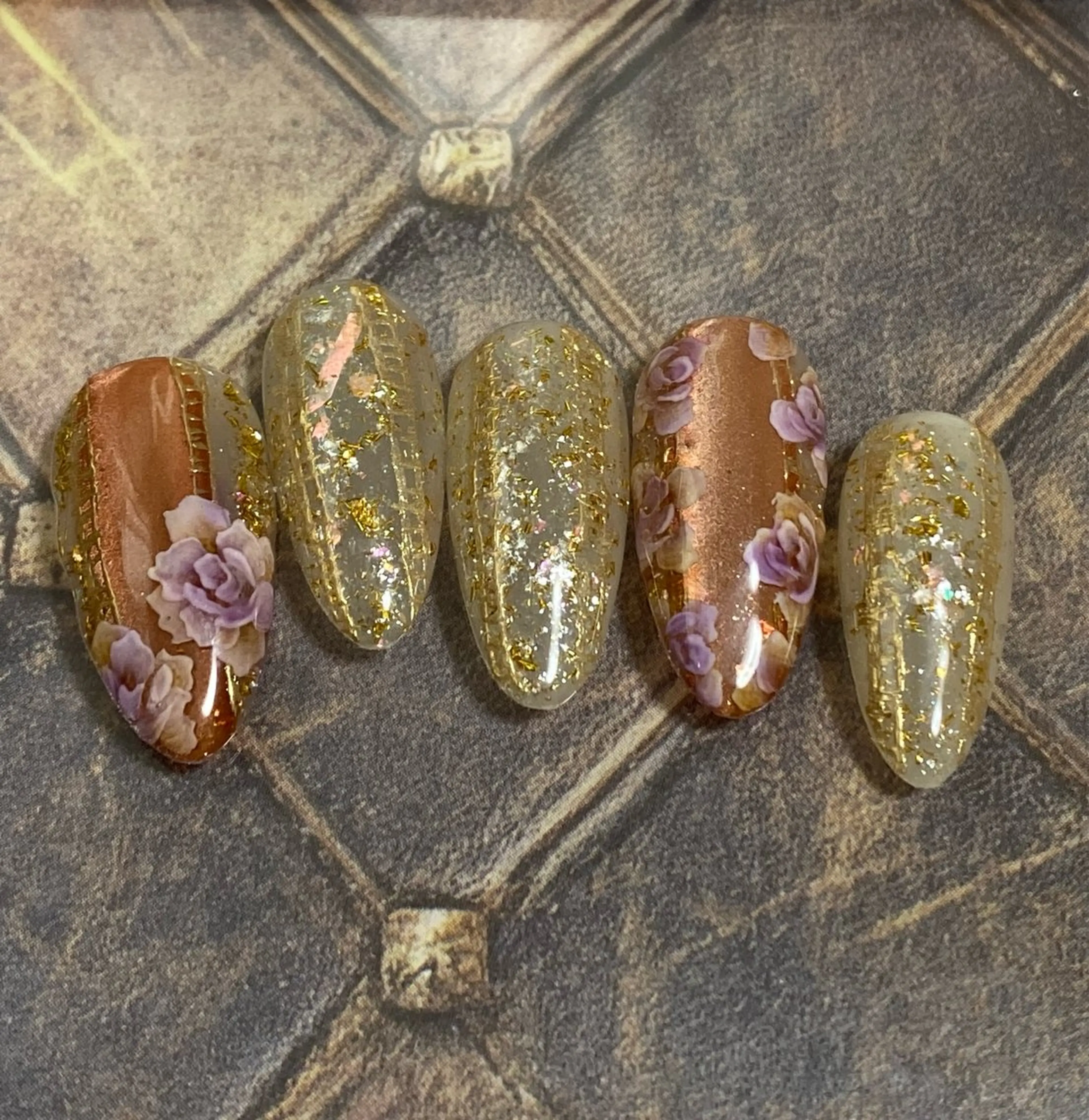 ネイル フラワーネイル ハンドネイル ハンドケア 自宅ネイルサロン ♦️nuance♦️のネイルデザイン