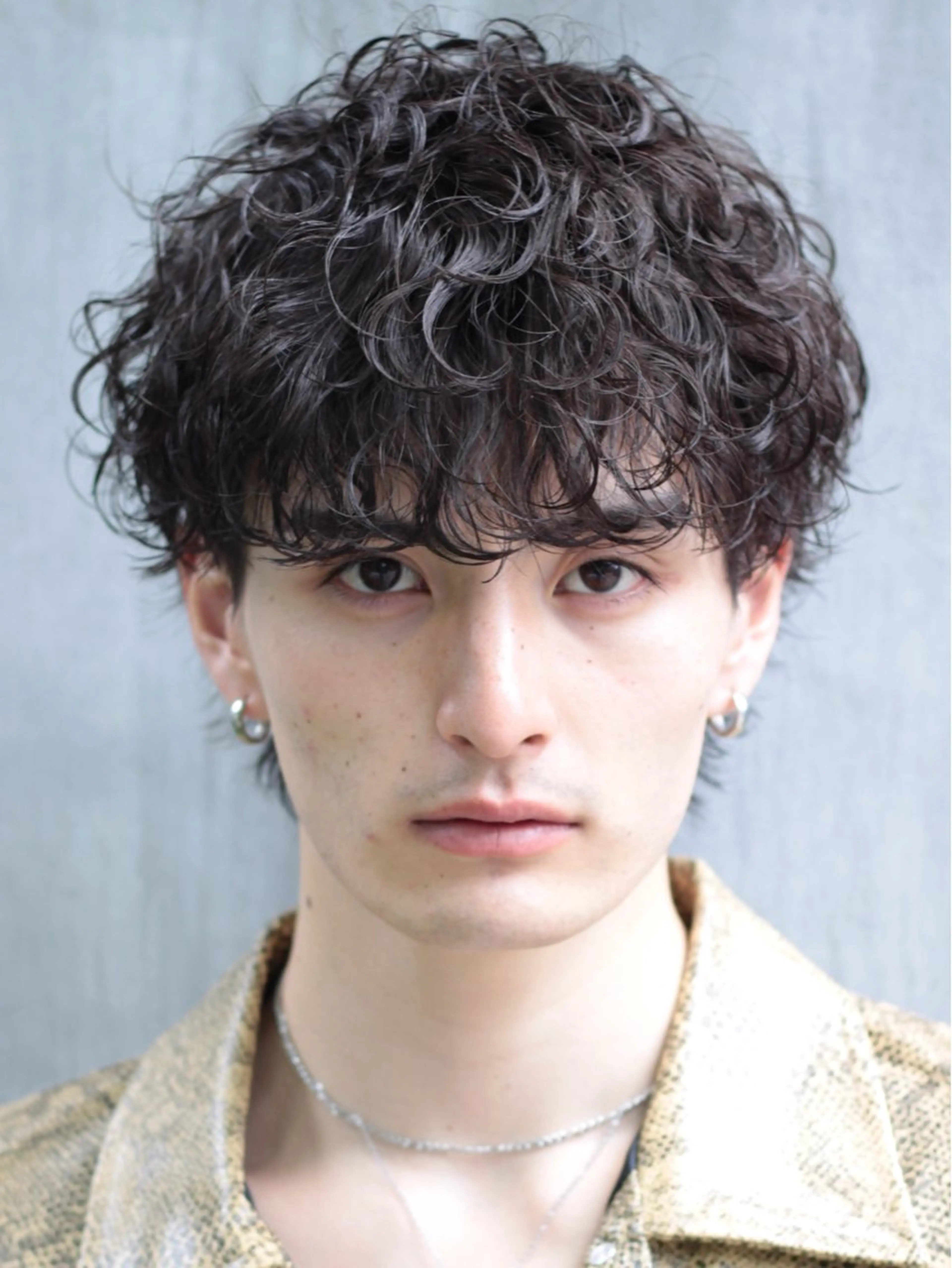 ショート カラー パーマ ヘアアレンジ メンズ スパイキー/フェザー /波巻き/かいとのヘアスタイル