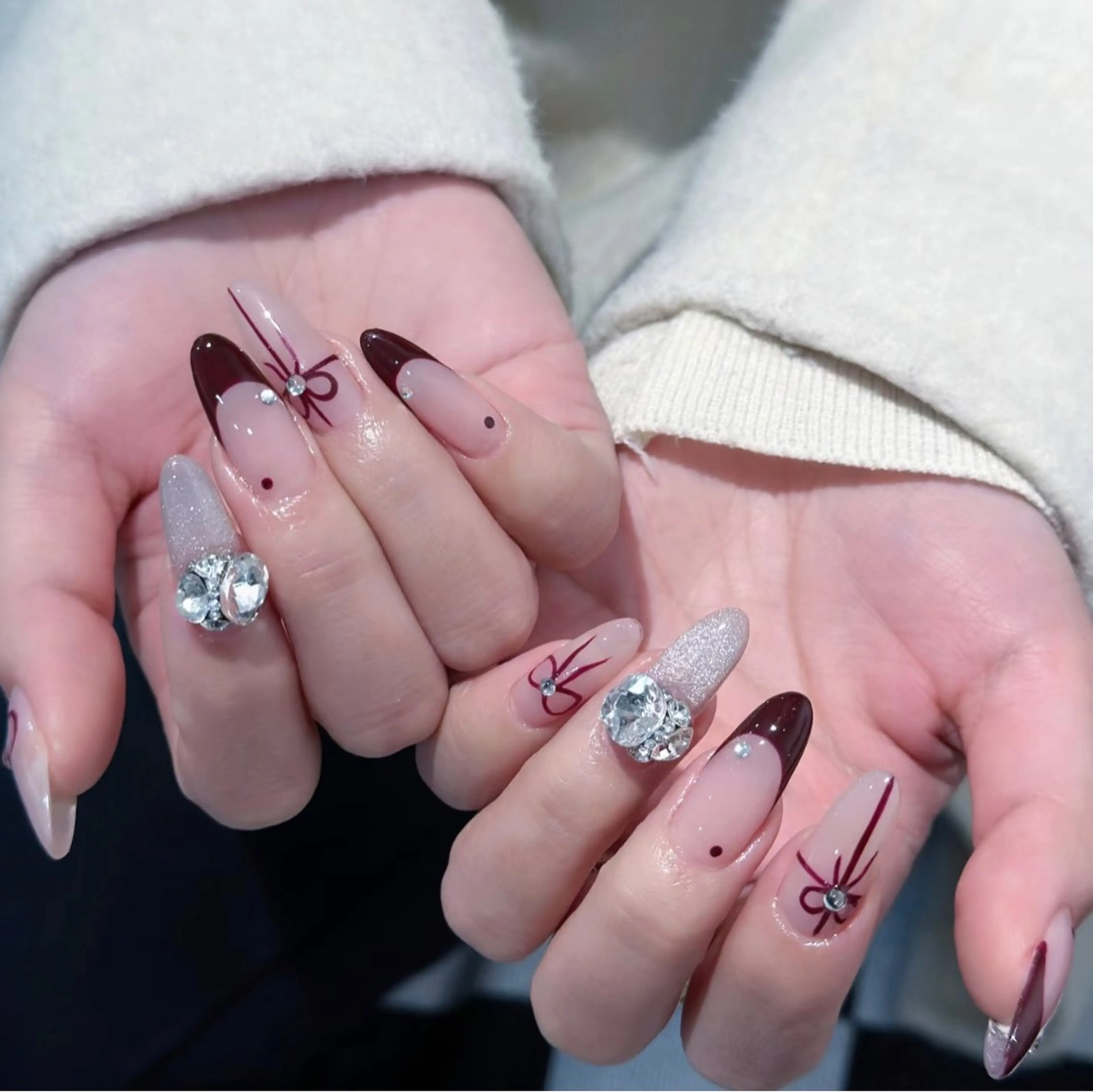 ネイル ハンドネイル ハンドケア 🍑 momo_nailのネイルデザイン