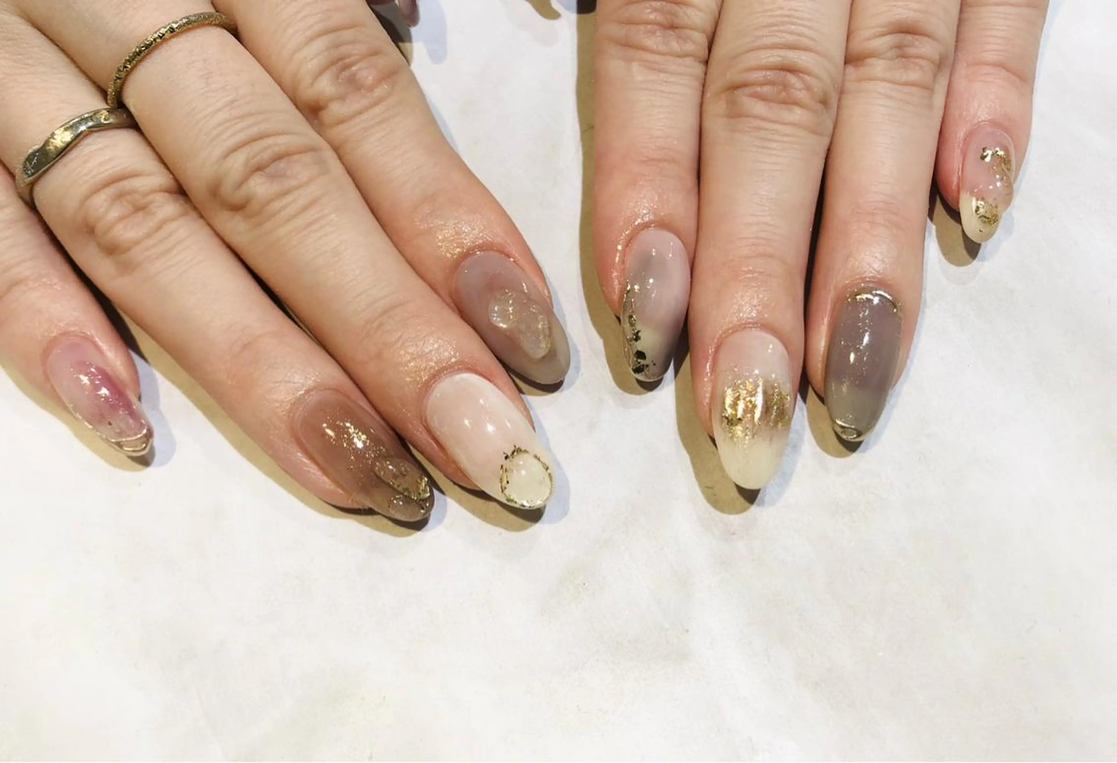 ネイル 舞田 苑香のネイルデザイン