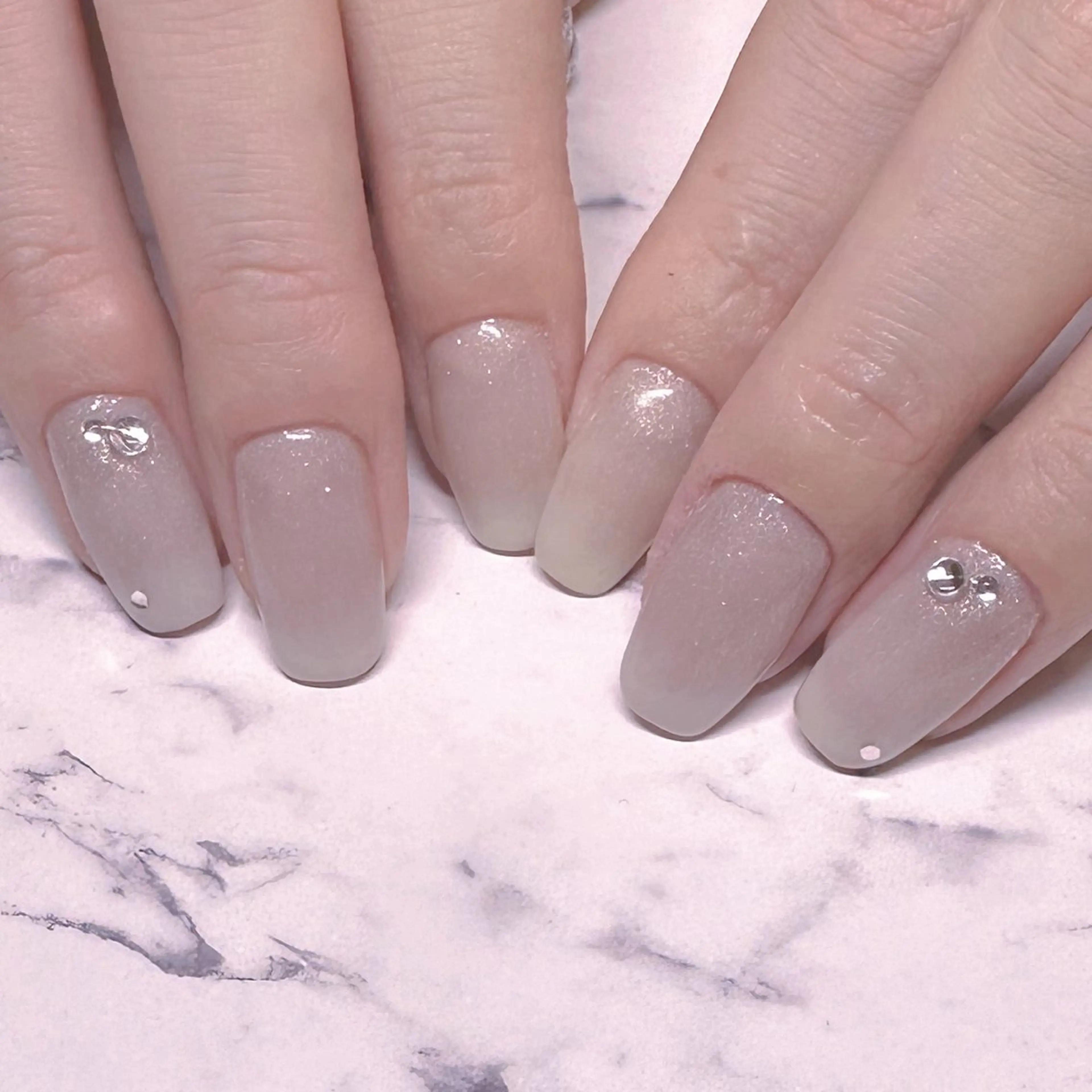 ネイル ハンドネイル I_p4ce 🍊あい🍊のネイルデザイン