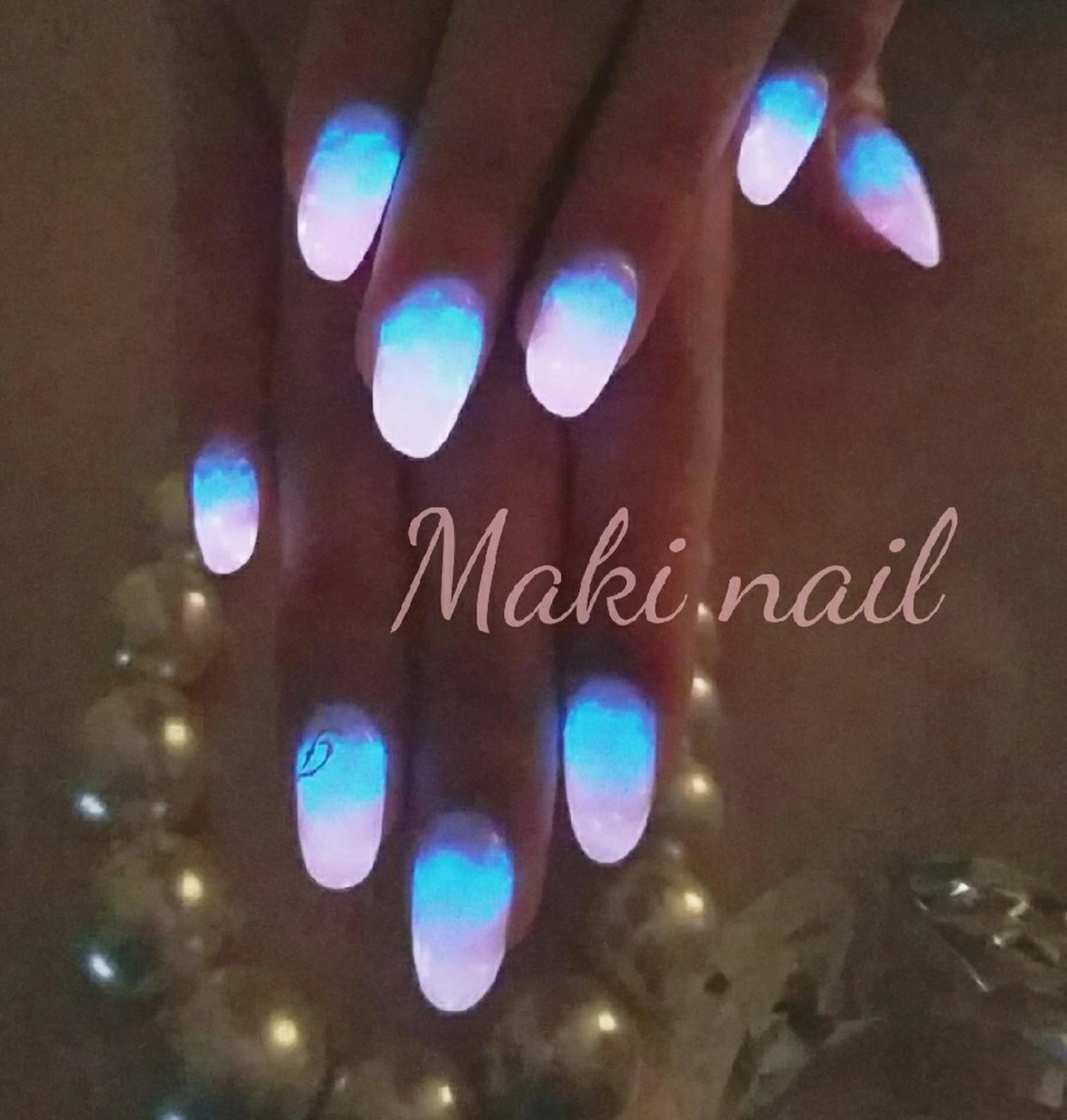 ネイル ショート スカルプネイル   MAKI NAILのネイルデザイン