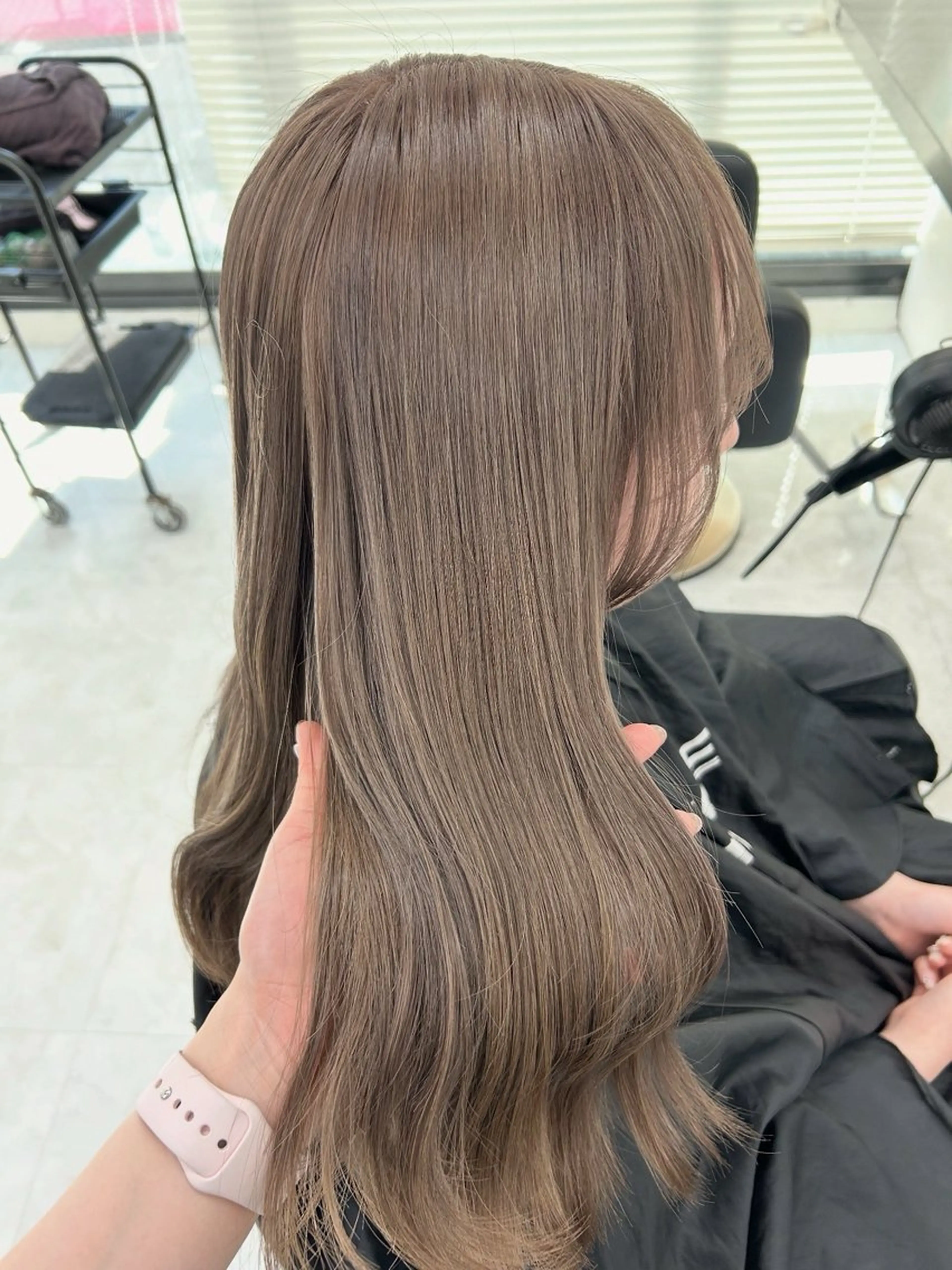 カラー 透ける透明感カラー 🎀anju/渋谷のヘアスタイル