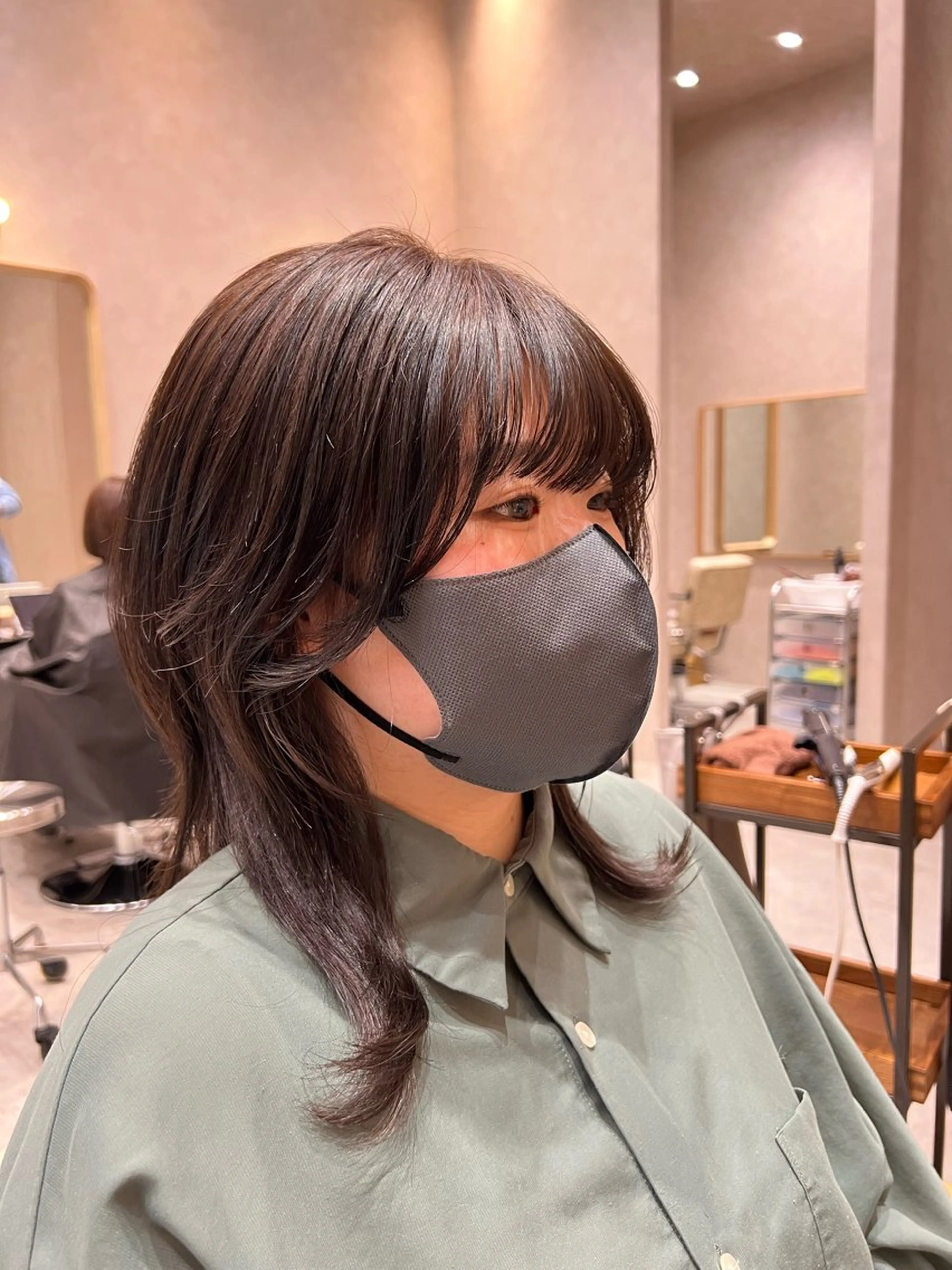 ミディアム カラー ブラウンカラー 透明感/ベージュ /kazui🐈のヘアスタイル